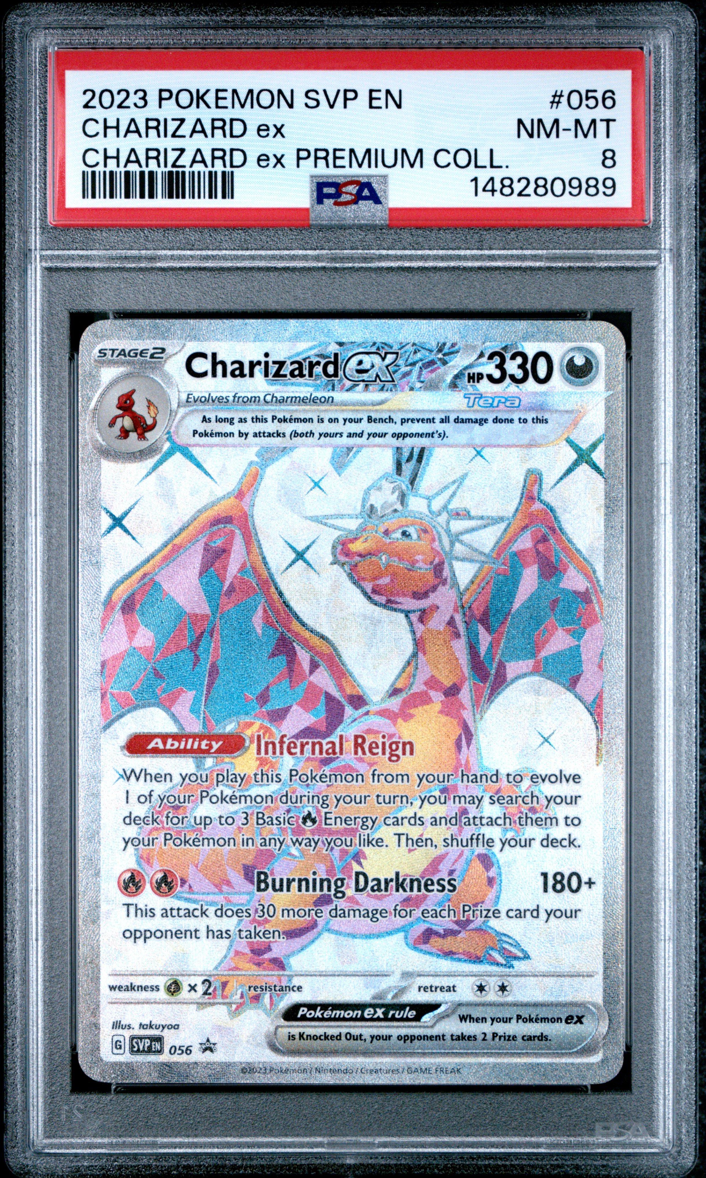 2023 Pokemon Svp En-sv Black Star Promo 056 Charizard Ex Charizard
