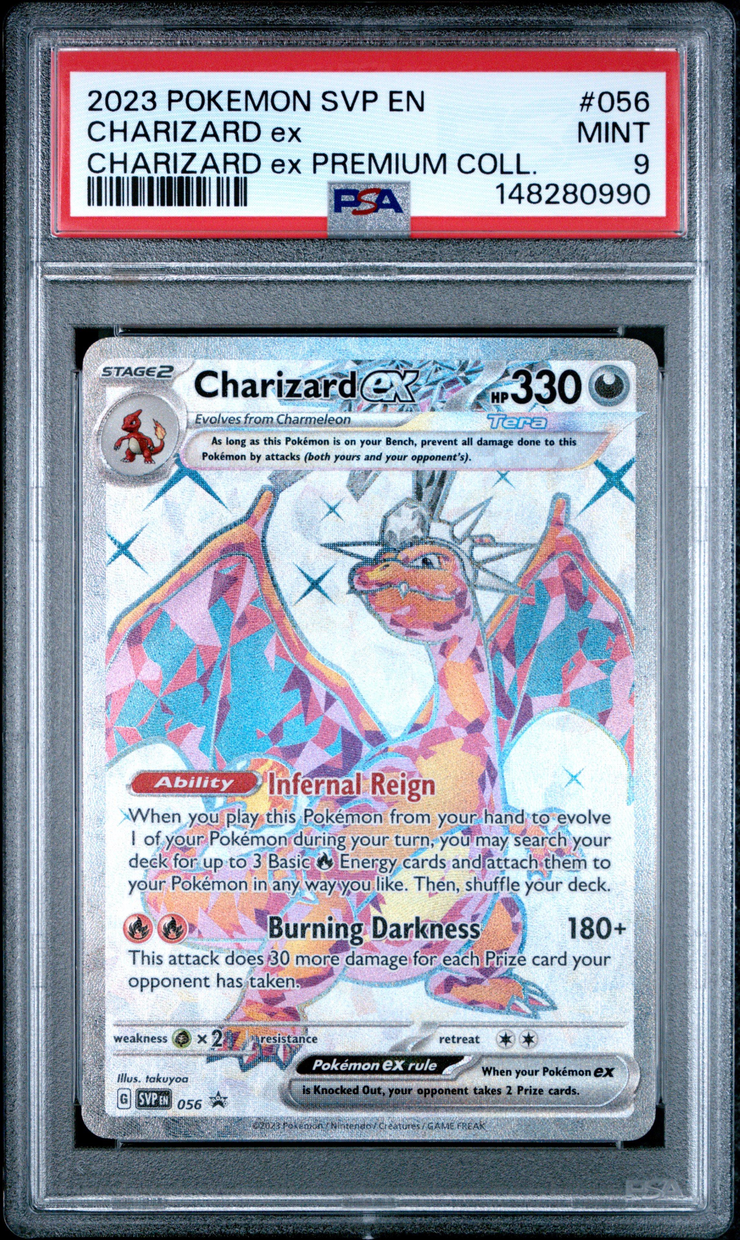 2023 Pokemon Svp En-sv Black Star Promo 056 Charizard Ex Charizard