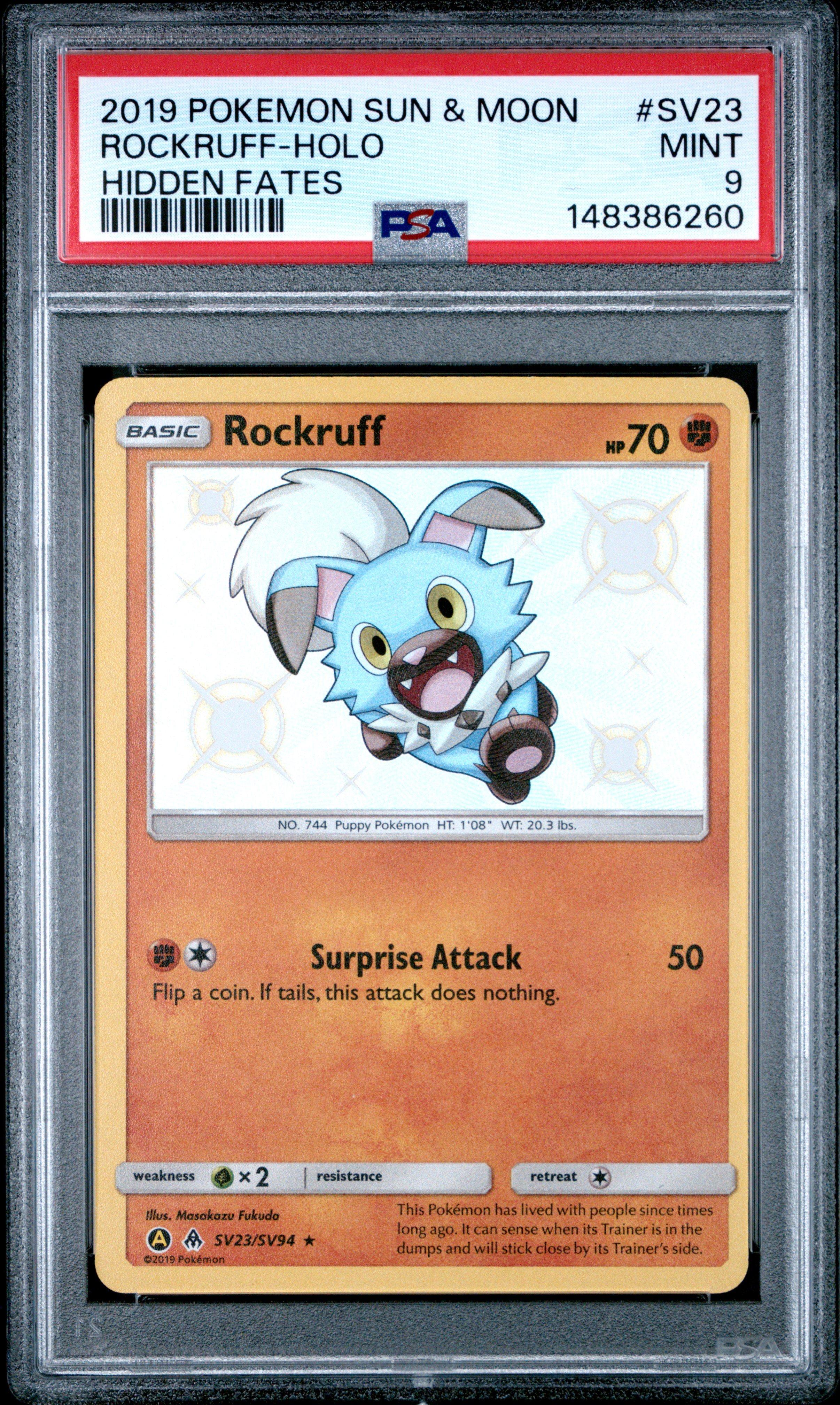 rockruff pokemon card price TCG - s3a - 040/076 (C) Fighting Fighting Tackle (10) Fighting Rockruff #89 Prices | Pokemon