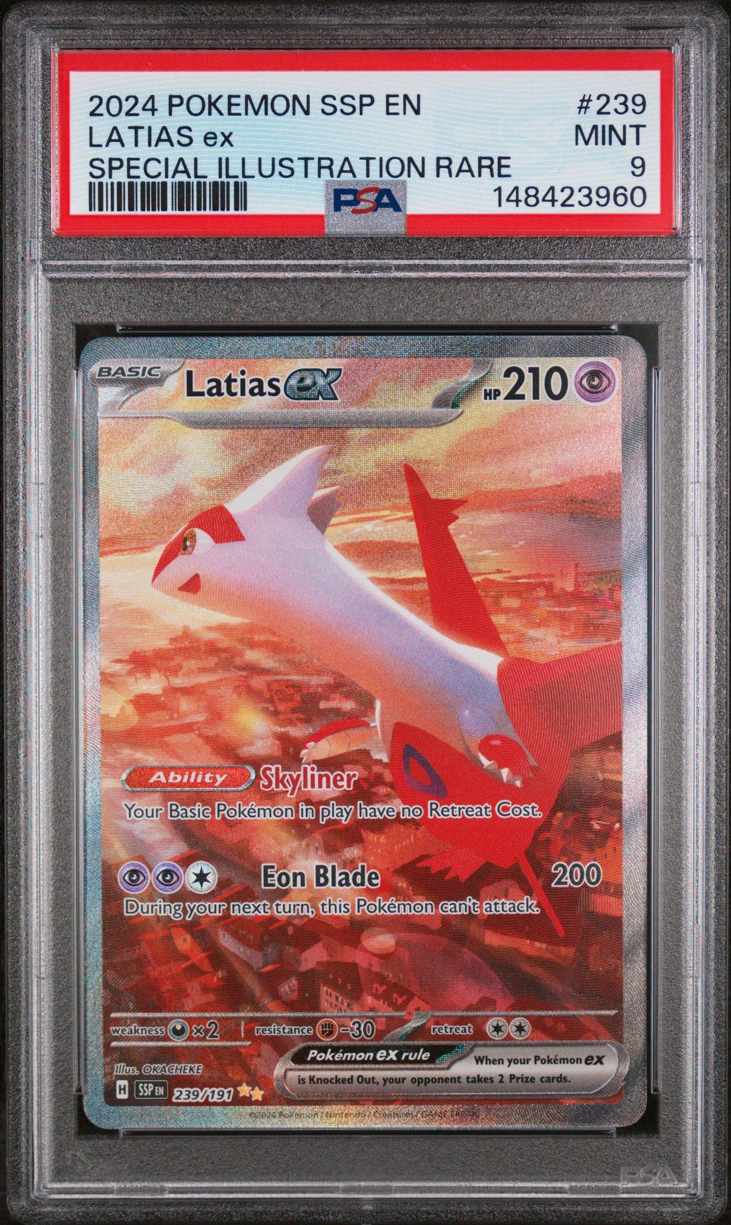 2024 Pokemon Ssp En-surging Sparks 239 Latias Ex Special