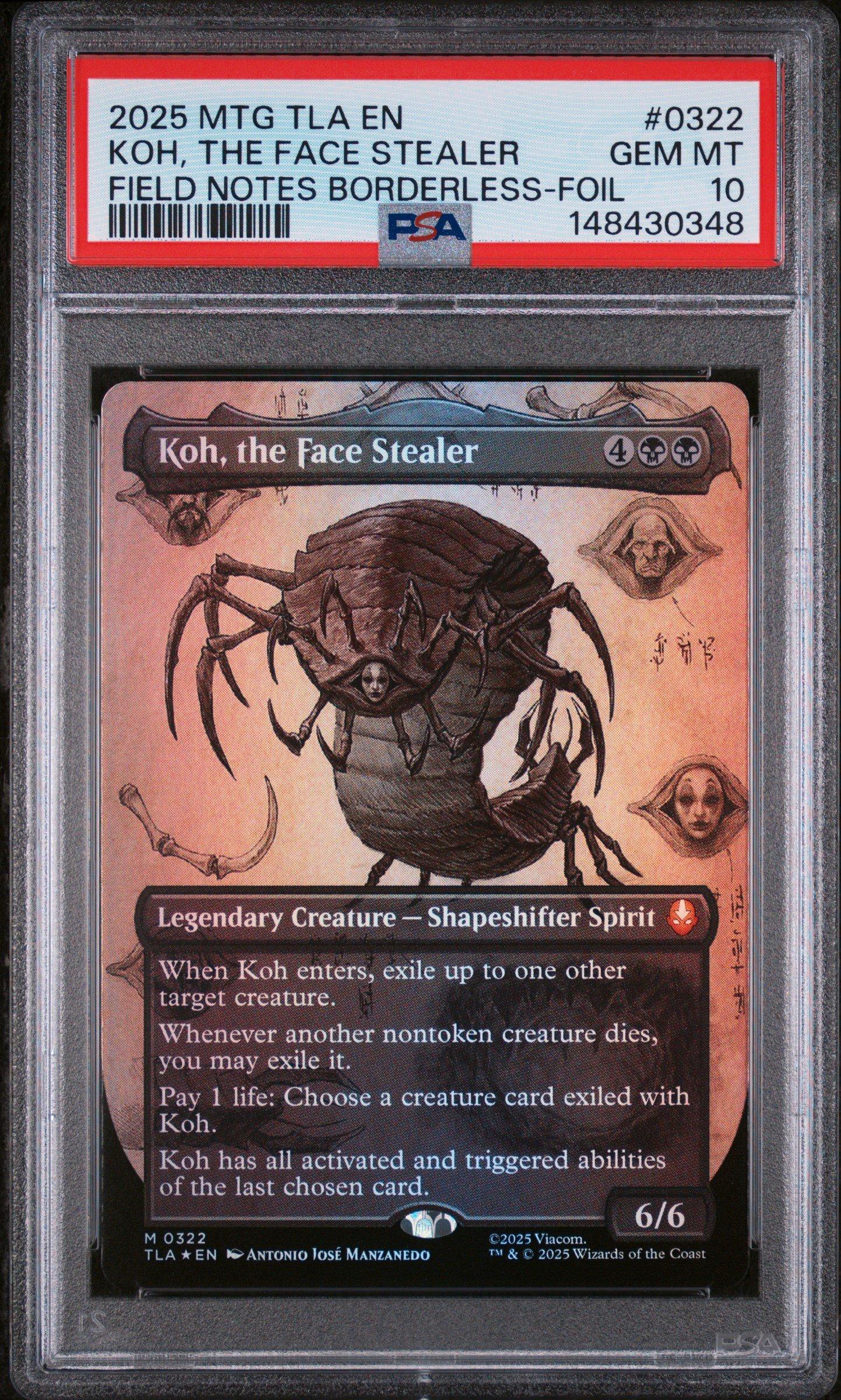 2025 Magic The Gathering Avatar: The Last Airbender 0322 Koh, The