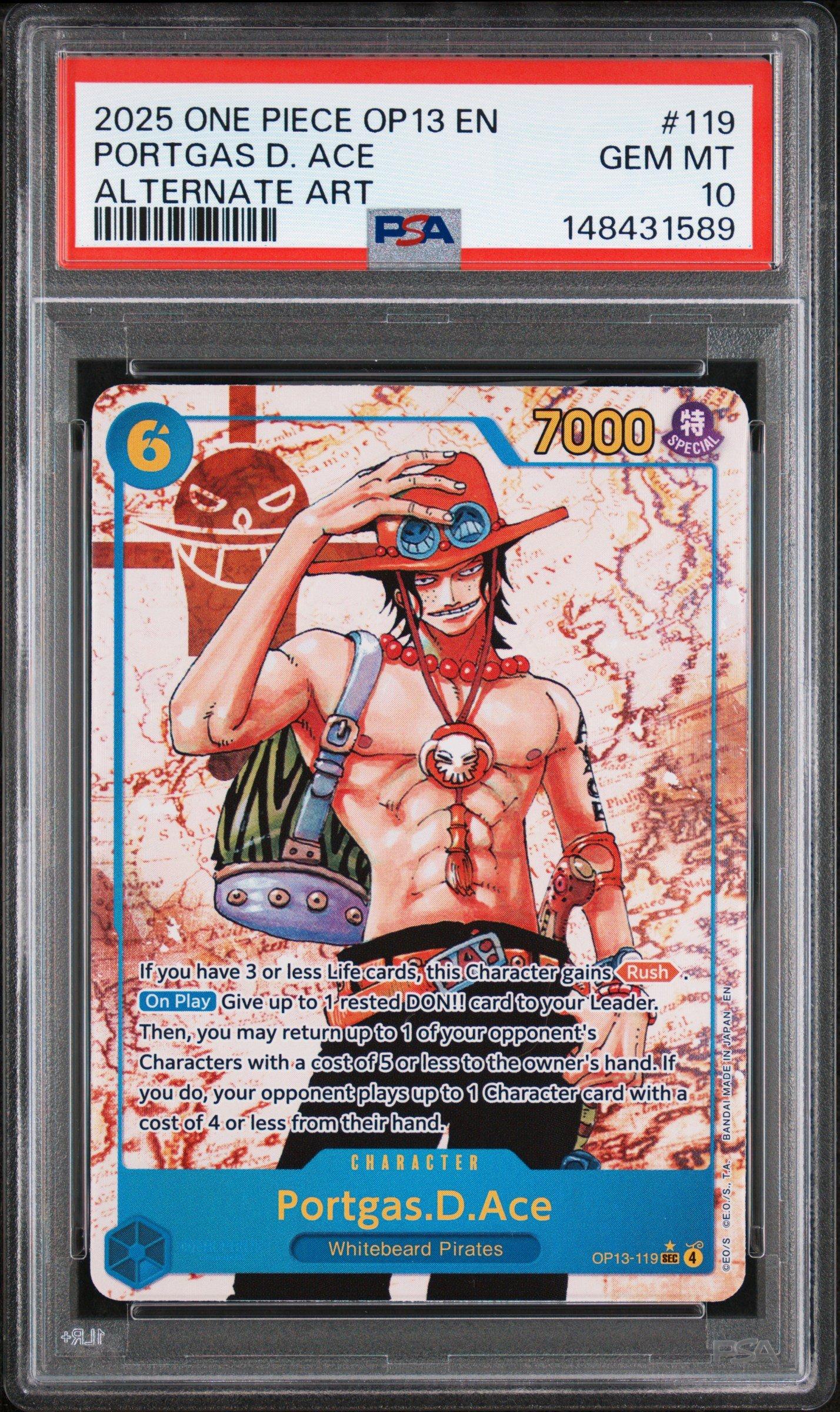 2025 One Piece Op13-carrying On His Will 119 Portgas D. Ace