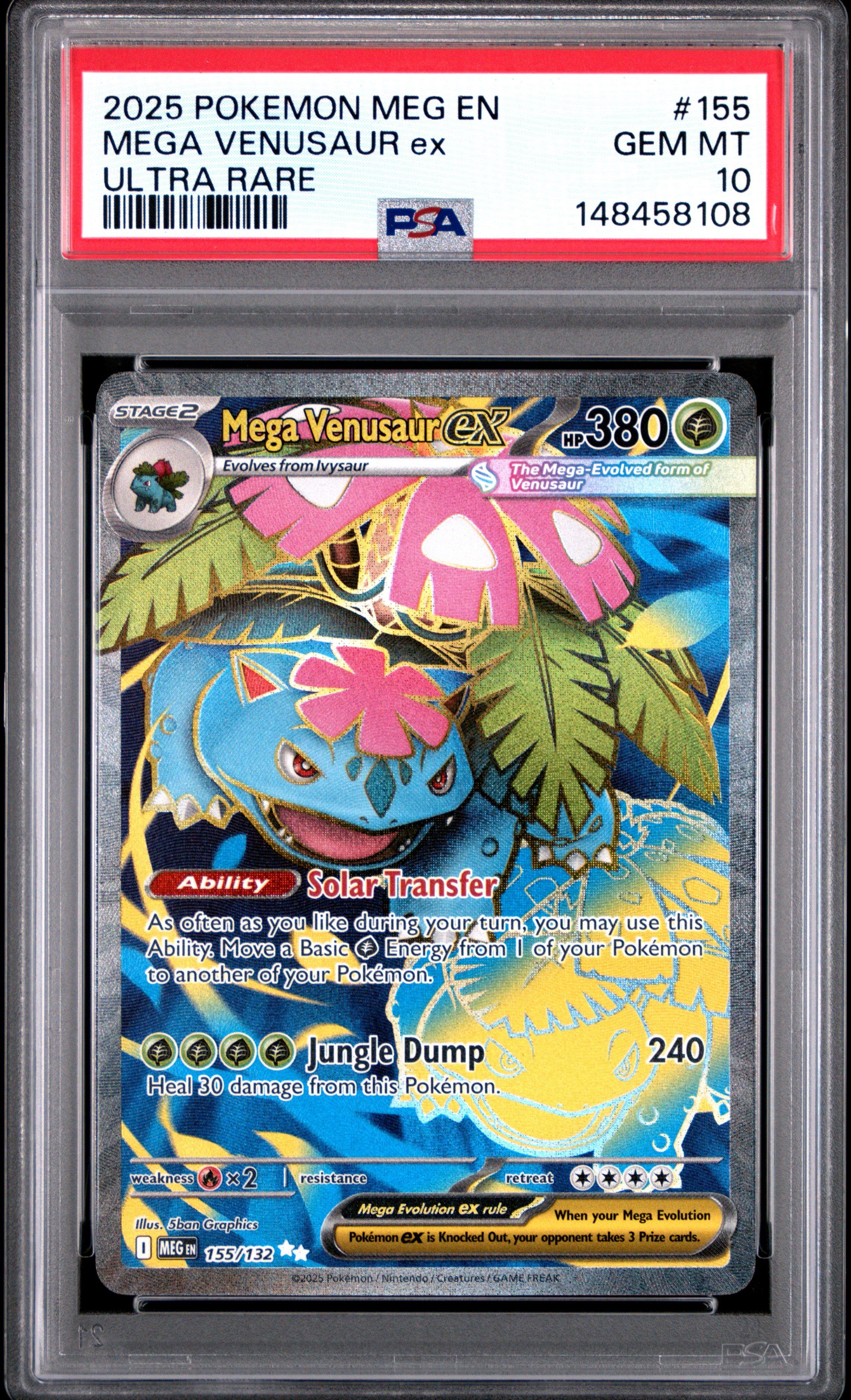 venusaur ex pokemon card - Mega Pokémon Venusaur ex - 001/142 Stellar