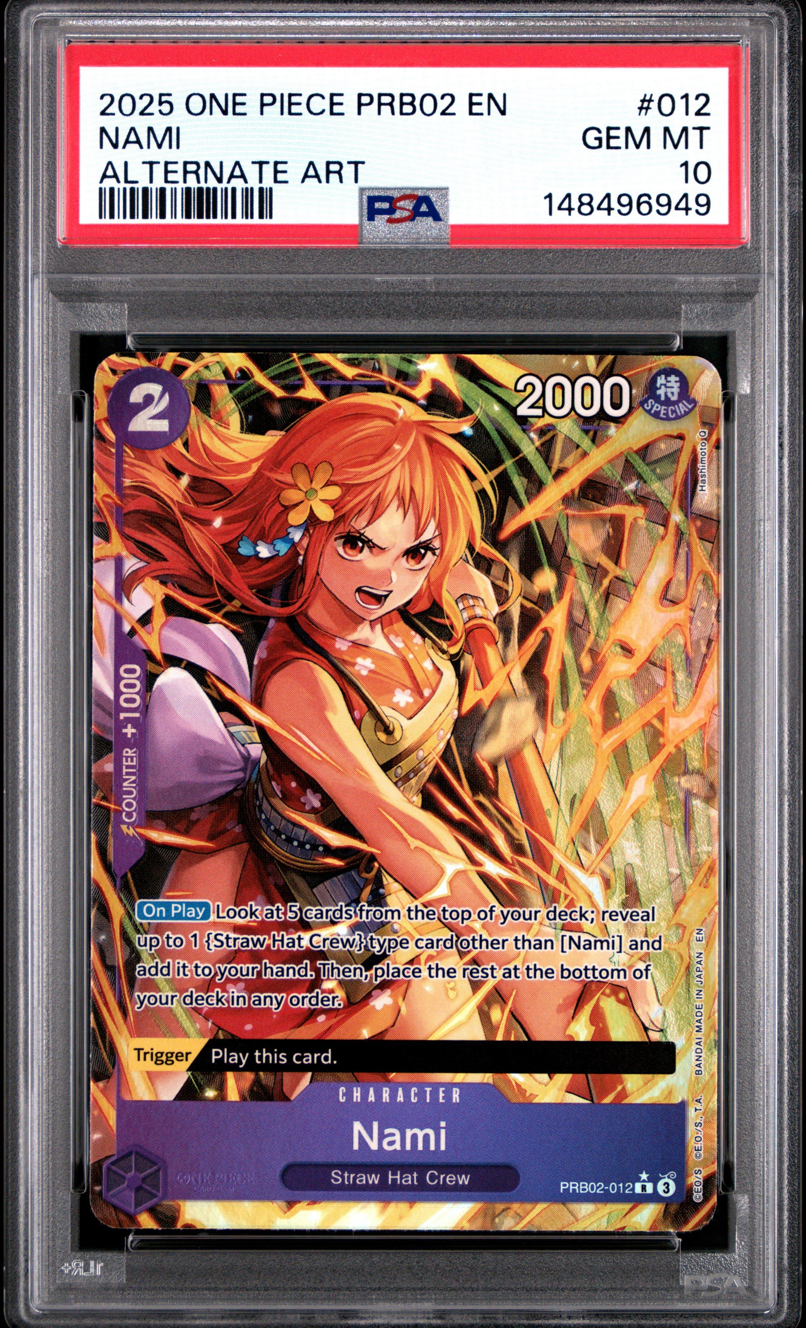 2025 One Piece Prb02-premium Booster -one Piece Card The Best- Vol