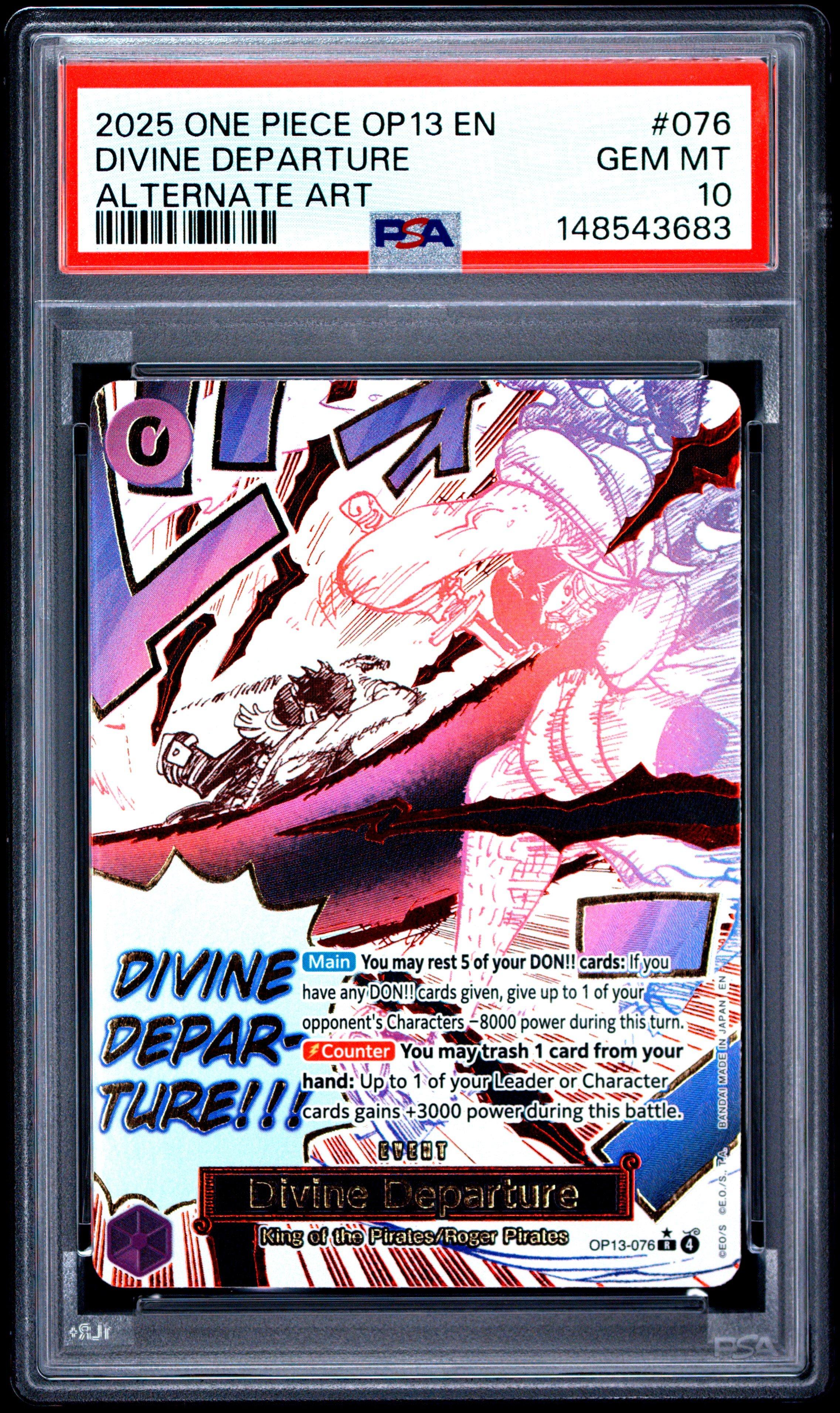 2025 One Piece Op13-carrying On His Will 076 Divine Departure