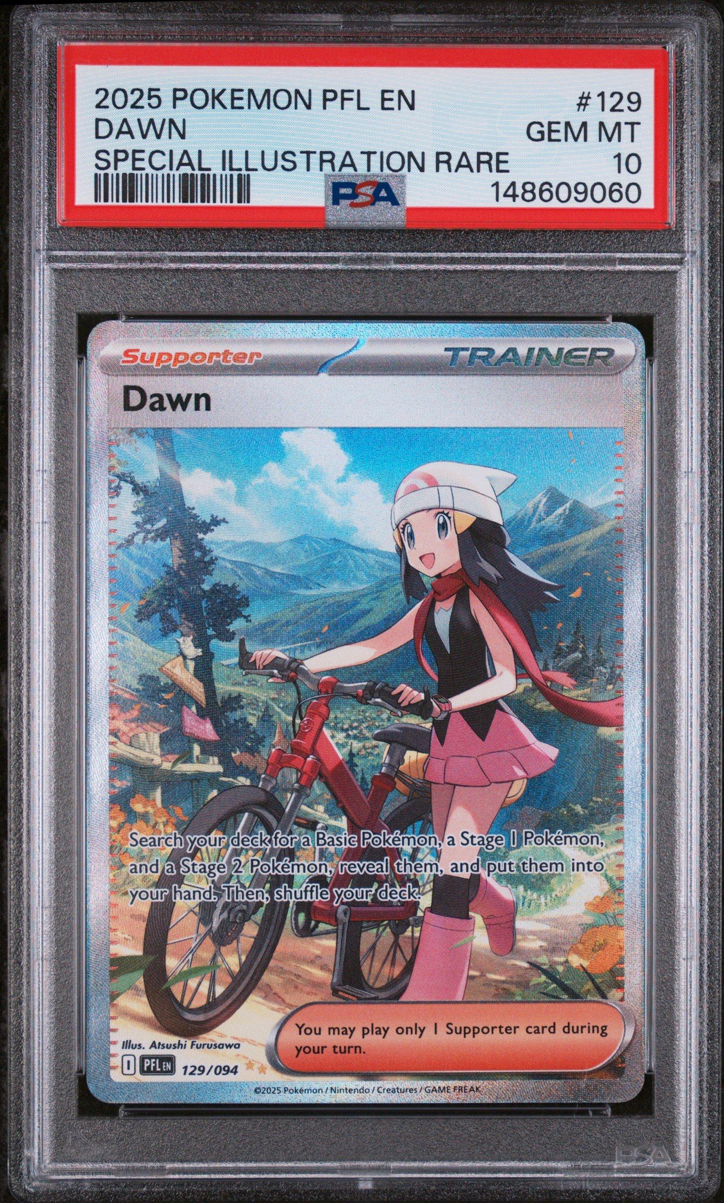 2025 Pokemon Pfl En-phantasmal Flames 129 Dawn Special