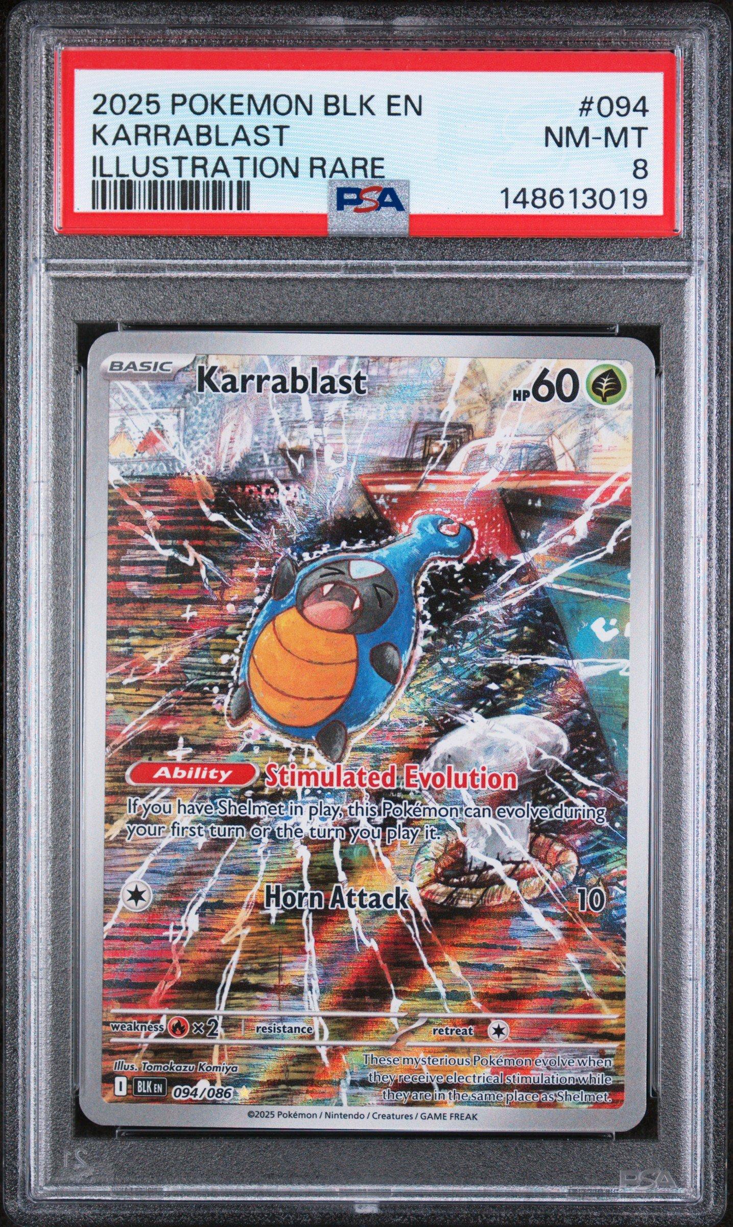 ポケモンカード Karrablast ART rare PSA10 Karrablast #9 Prices | Pokemon Black Bolt | Pokemon Cards