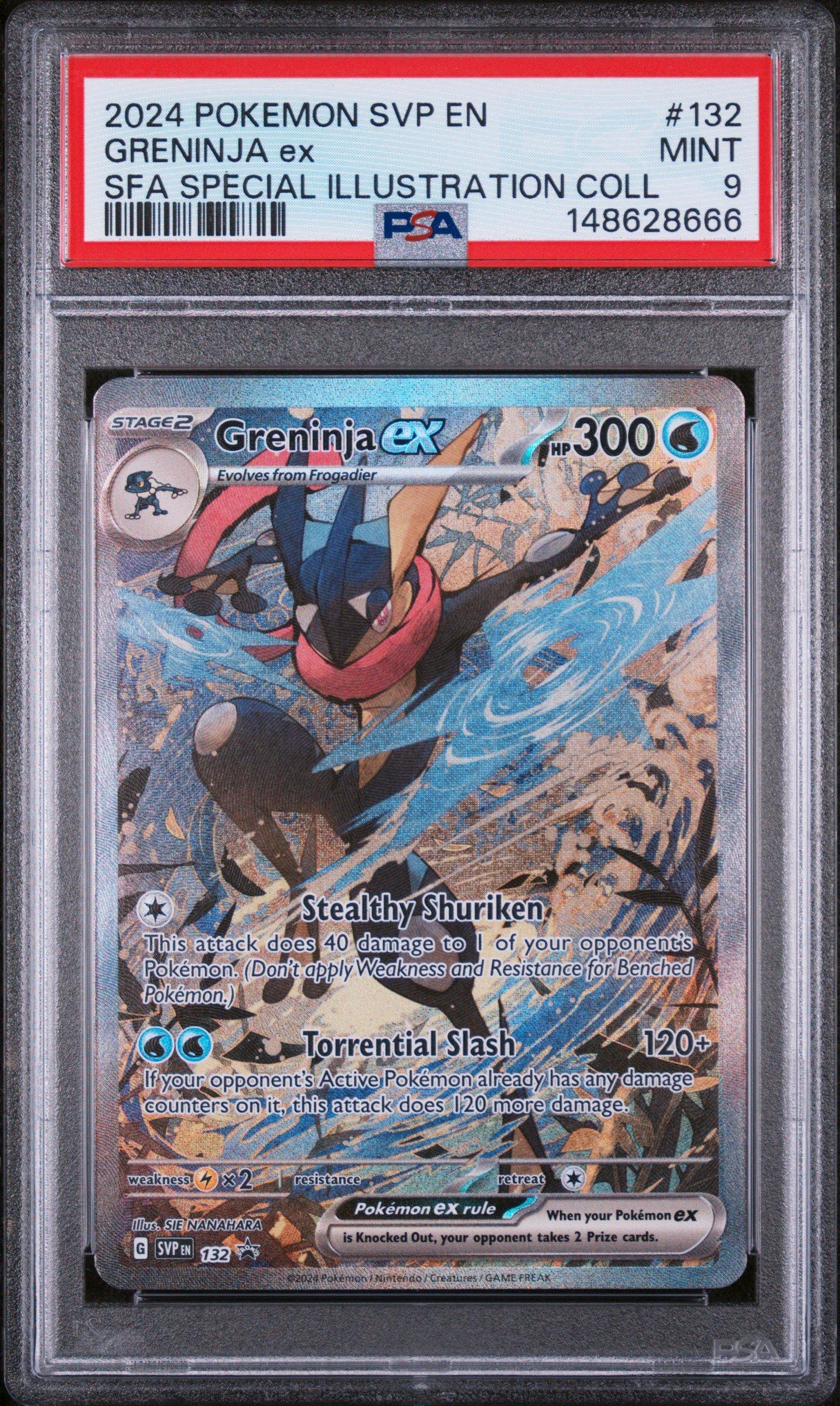 ゲッコウガex P [SVP EN 132]【英語版】 Greninja 2024 Pokemon Svp En-sv Black Star Promo 132 Greninja Ex Shrouded