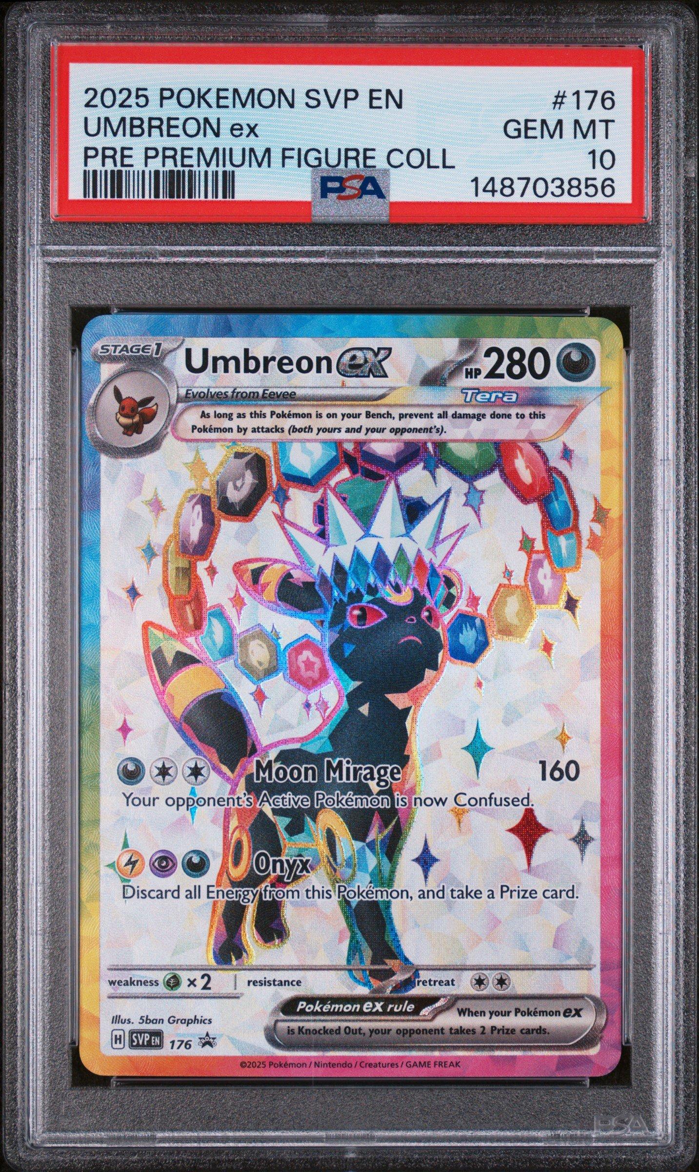 2023 ポケモンカード Umbreon #087 Gem Mint 10 2025 Pokemon Svp En-sv Black Star Promo 176 Umbreon Ex Prismatic