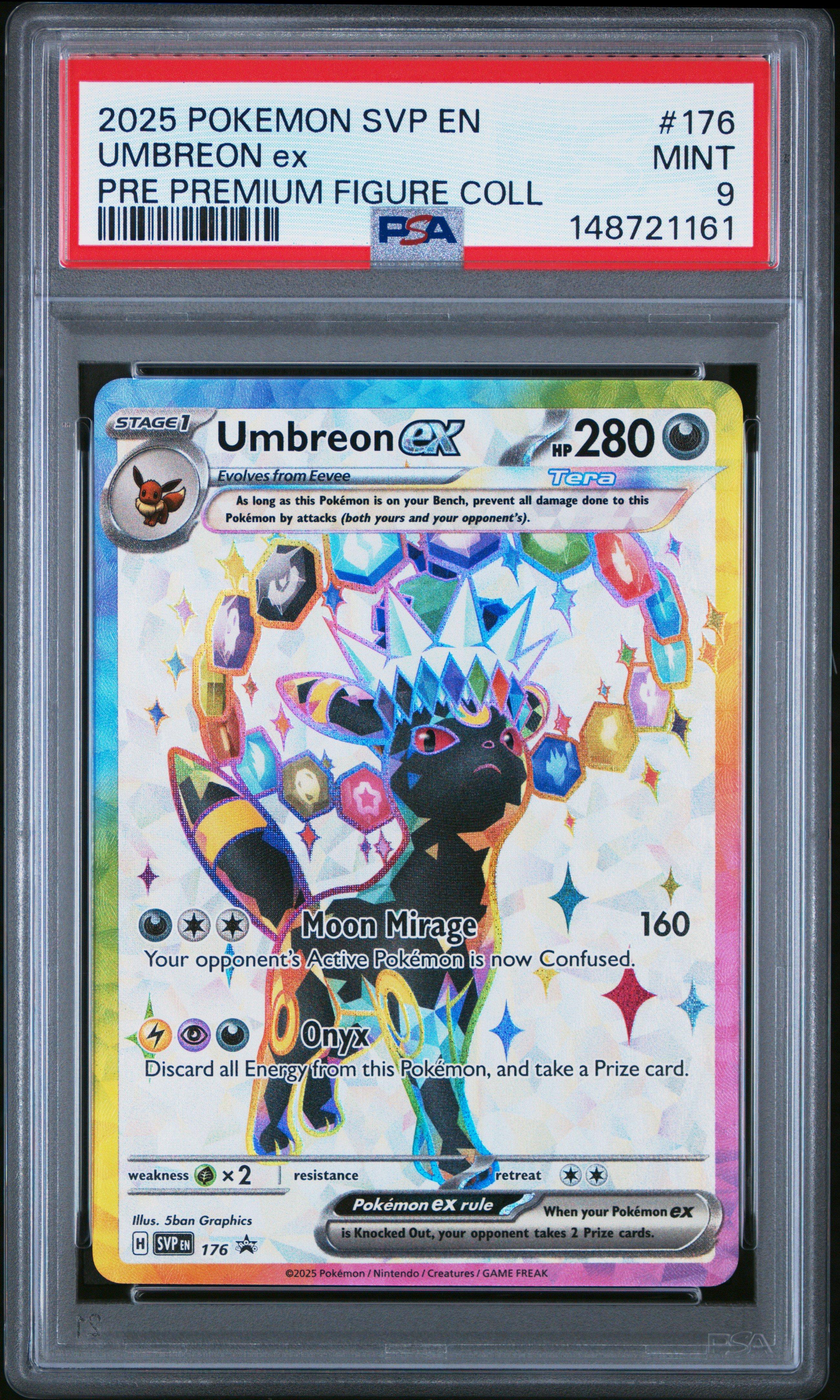 pokemon umbreon ex card CardUMBREON EXSAR(217/187) (SV8a) Japanese Single  Fandom Tokyo Darkness / 280 / Stage 1 Attack 1 Umbreon ex - 176 -