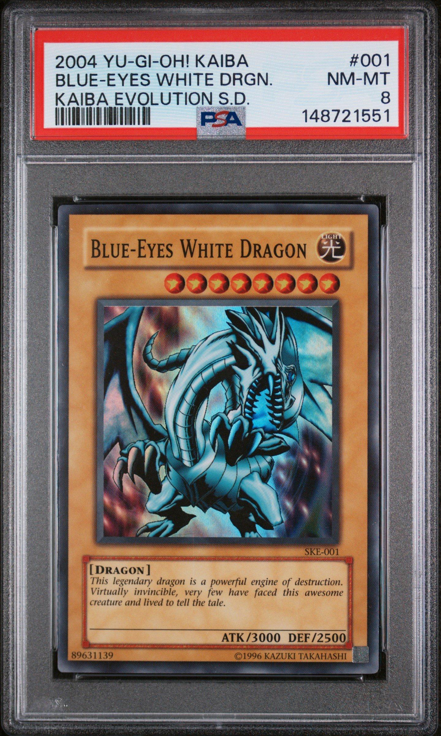 2004 Yu-gi-oh! Kaiba Evolution Starter Deck 001 Blue-eyes White