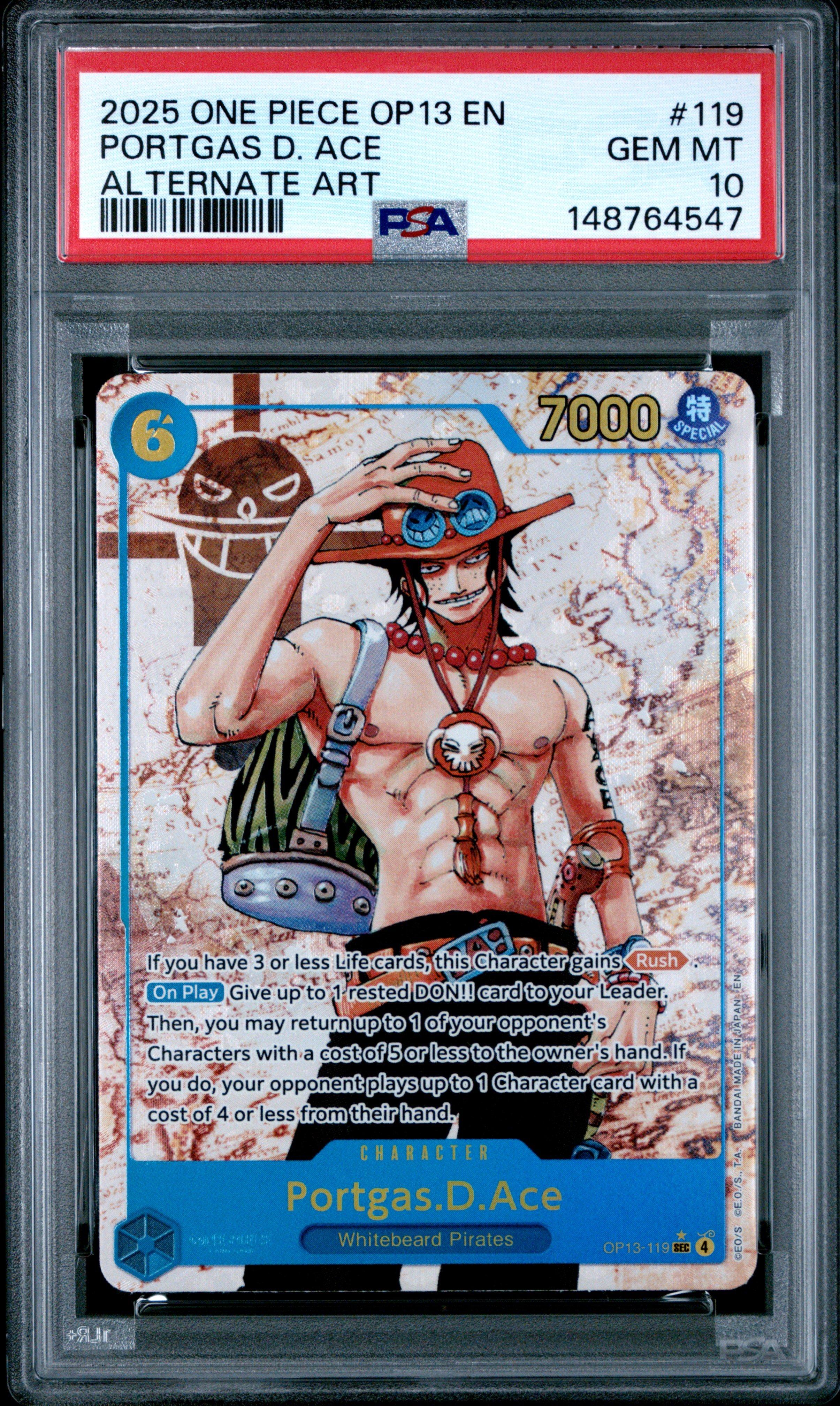 2025 One Piece Op13-carrying On His Will 119 Portgas D. Ace