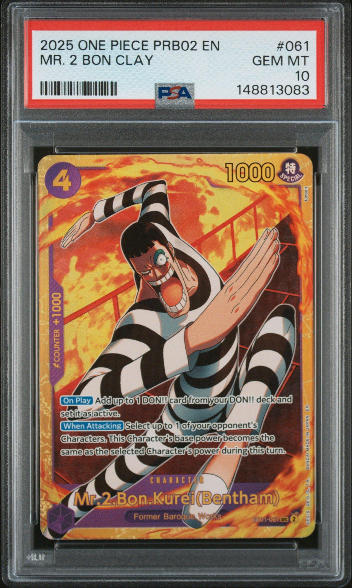 2025 One Piece Prb02-premium Booster -one Piece Card The Best- Vol