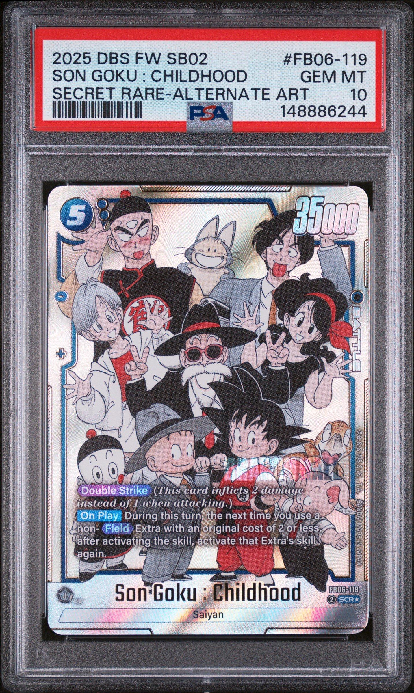 2025 Dragon Ball Super Card Game Fusion World Manga Booster 02