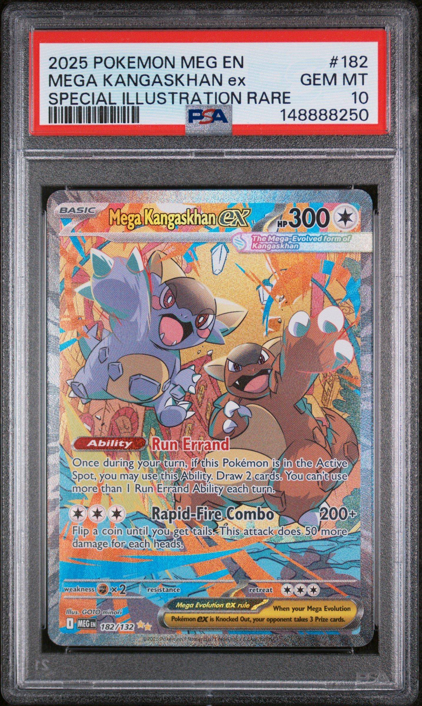 1st edition kangaskhan pokemon card PSA 10  1999 Pokmon Jungle #21 Fx2 / / 3 NOTE Sold at Auction: Pokmon Kangaskhan