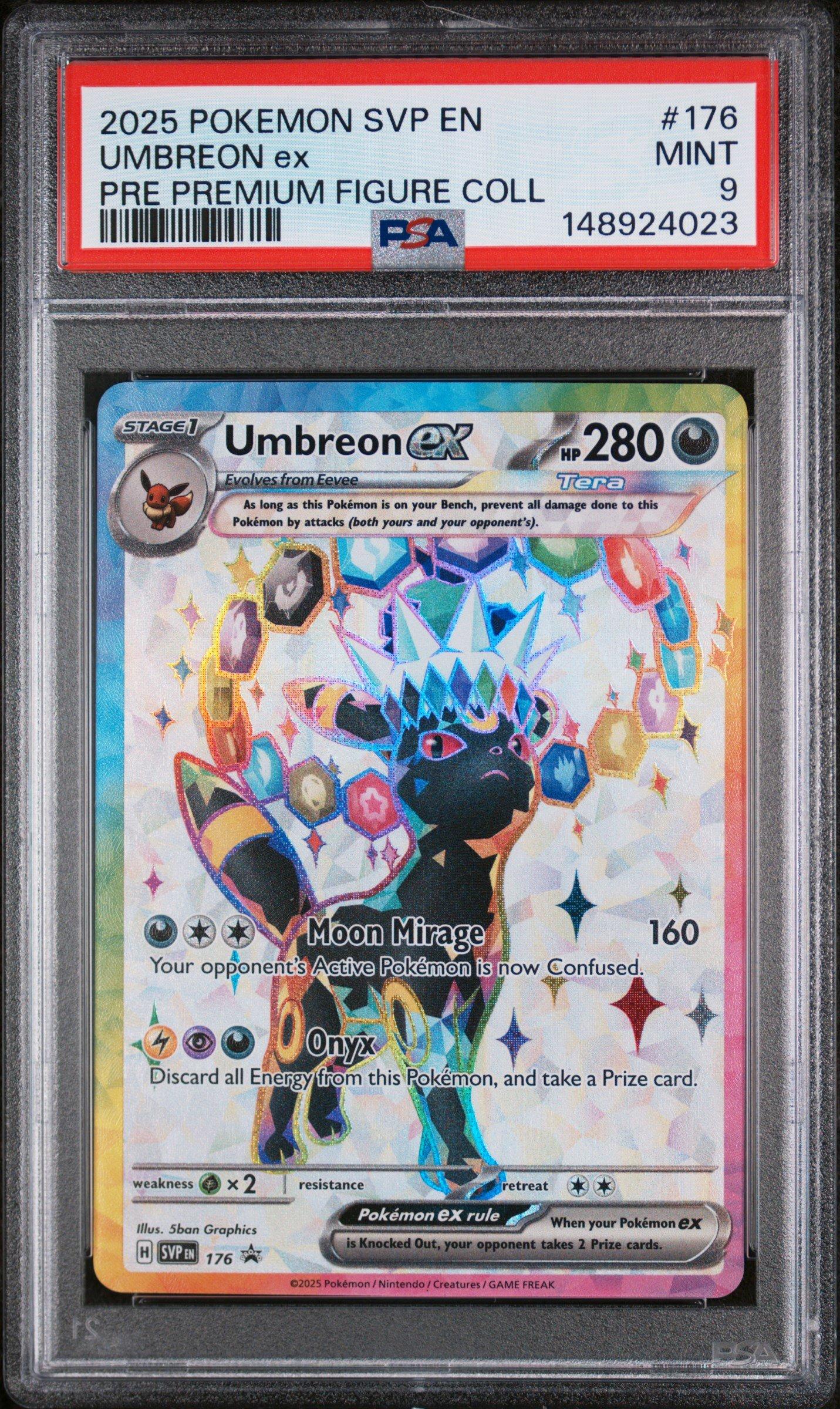2025 Pokemon Svp En-sv Black Star Promo 176 Umbreon Ex Prismatic