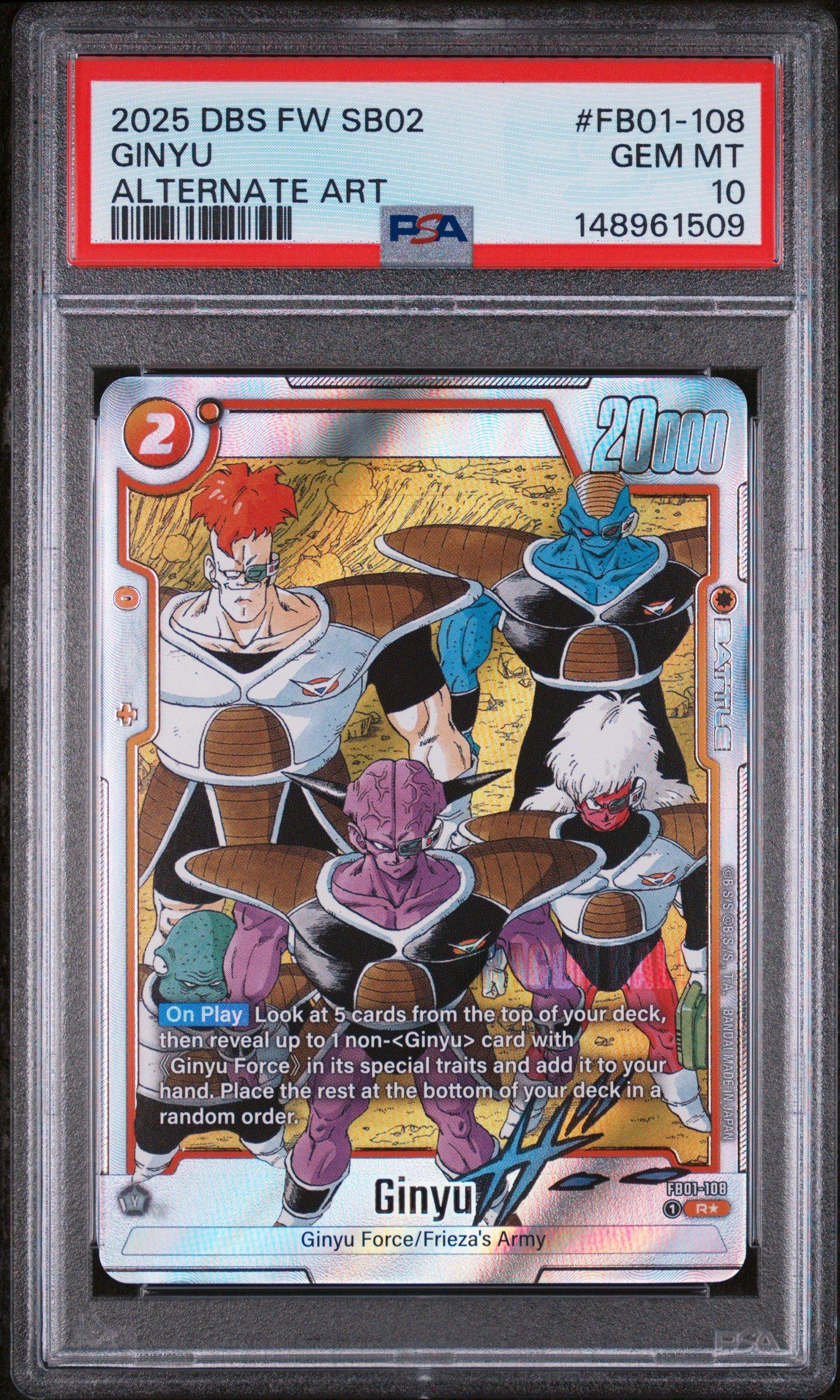 2025 Dragon Ball Super Card Game Fusion World Manga Booster 02