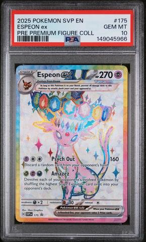 2025 Pokemon Svp En-sv Black Star Promo 175 Espeon Ex Prismatic