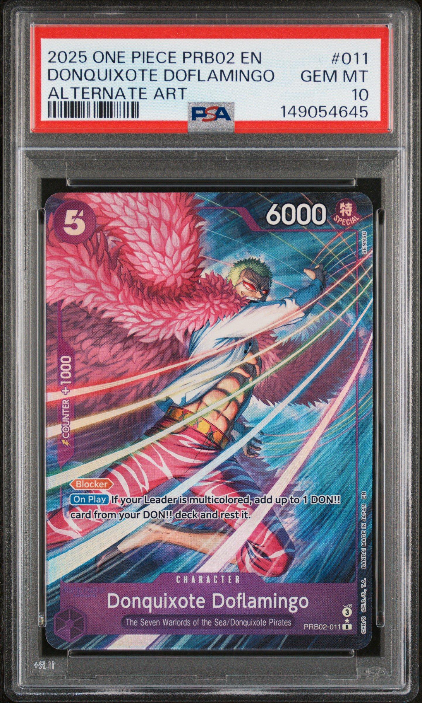 2025 One Piece Prb02-premium Booster -one Piece Card The Best- Vol