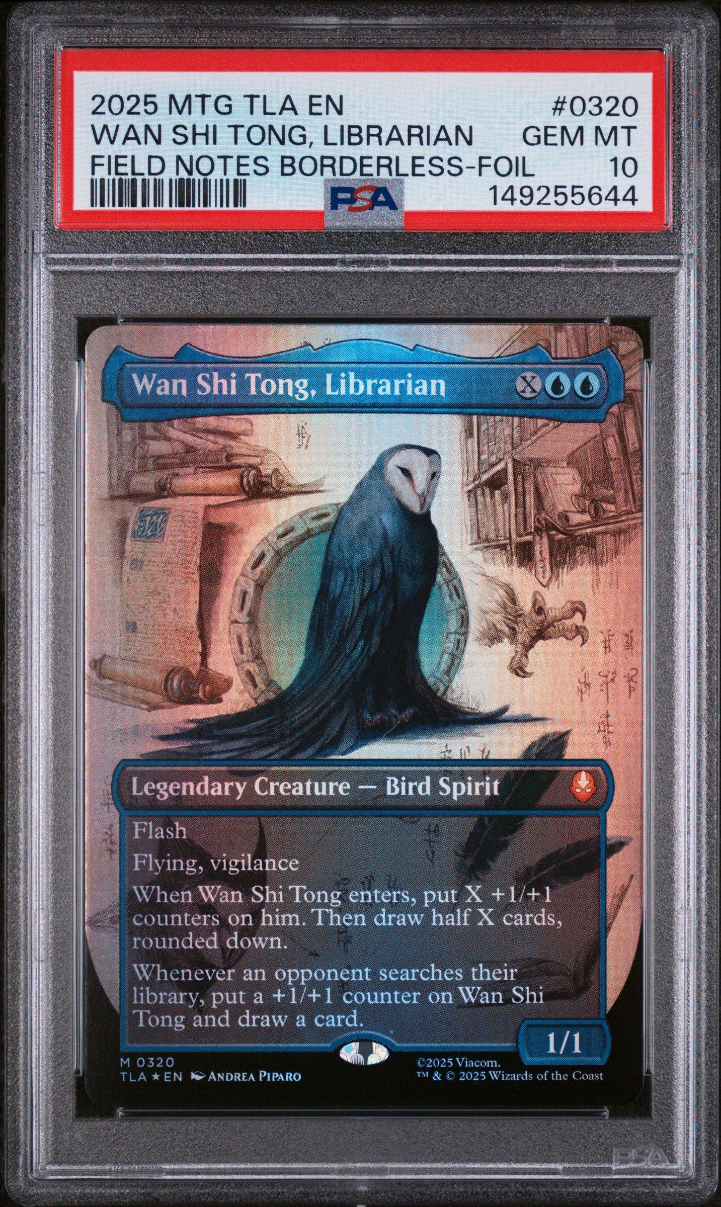 2025 Magic The Gathering Avatar: The Last Airbender 0320 Wan Shi
