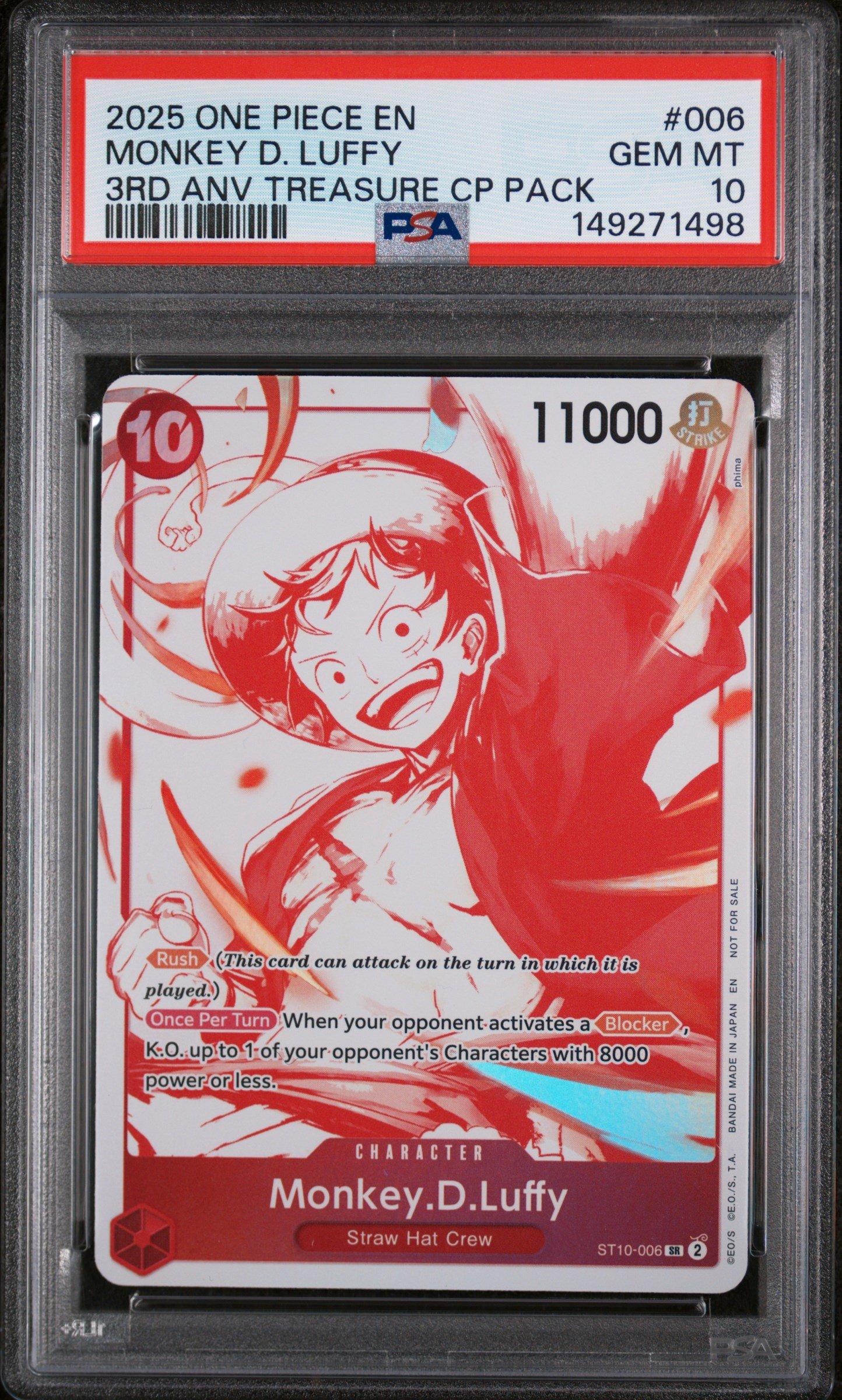 one piece pokemon cards TCG Monkey D. Luffy OP05-060 Collectors Club Exclusive Becke  Zapp! Comics 3 Power How to Spot Fake Pokmon
