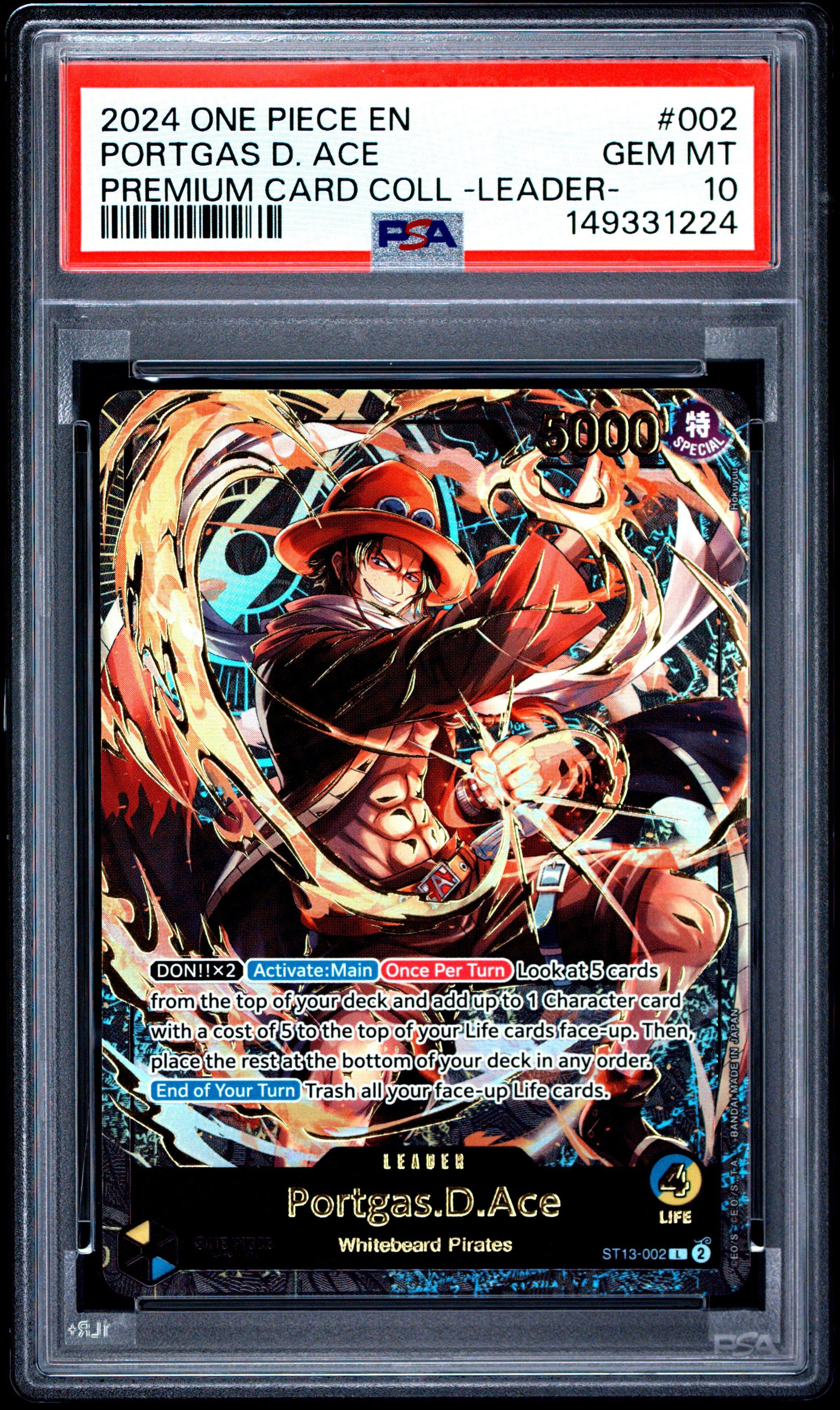2024 One Piece Premium Card Collection -leader Collection- 002