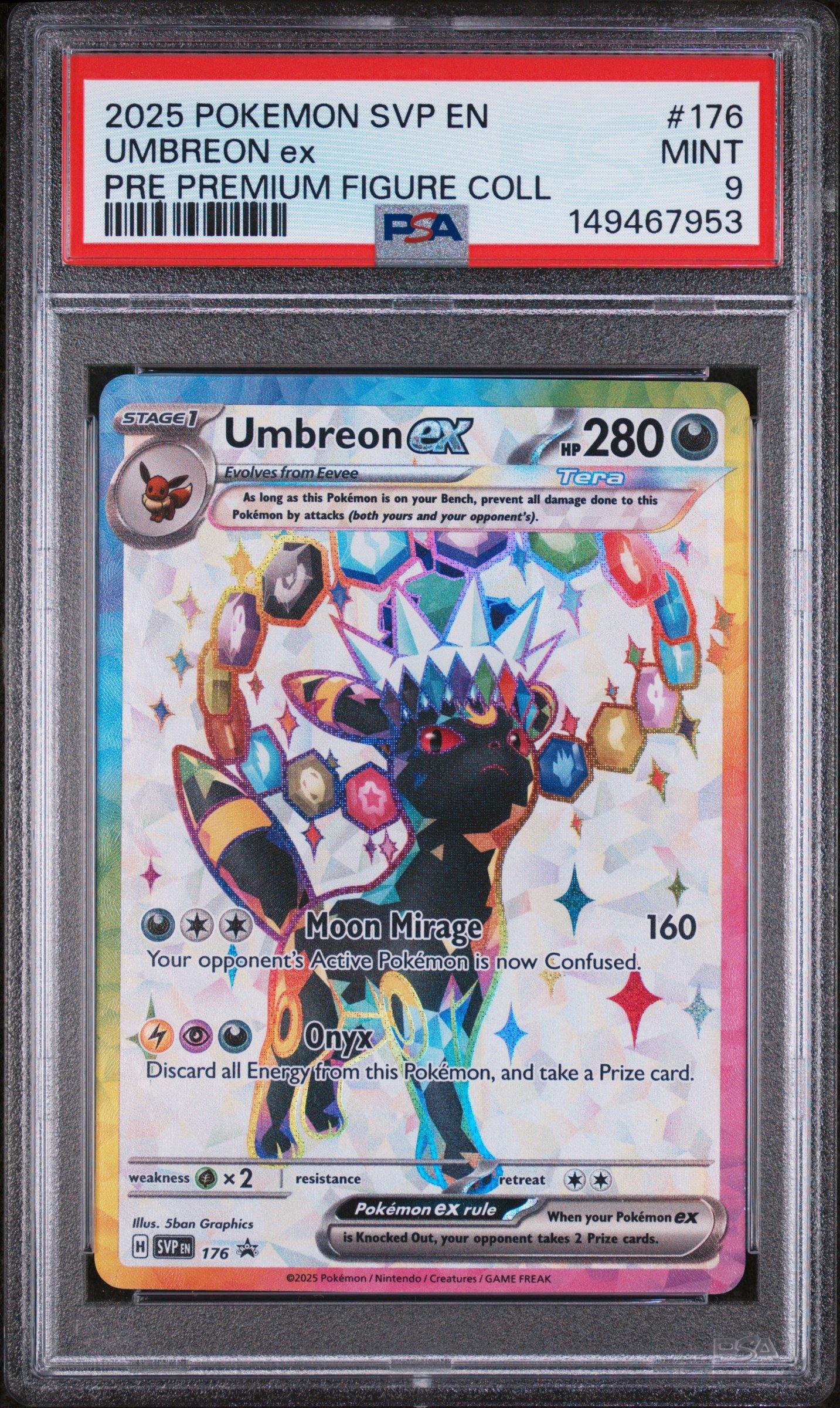 2025 Pokemon Svp En-sv Black Star Promo 176 Umbreon Ex Prismatic