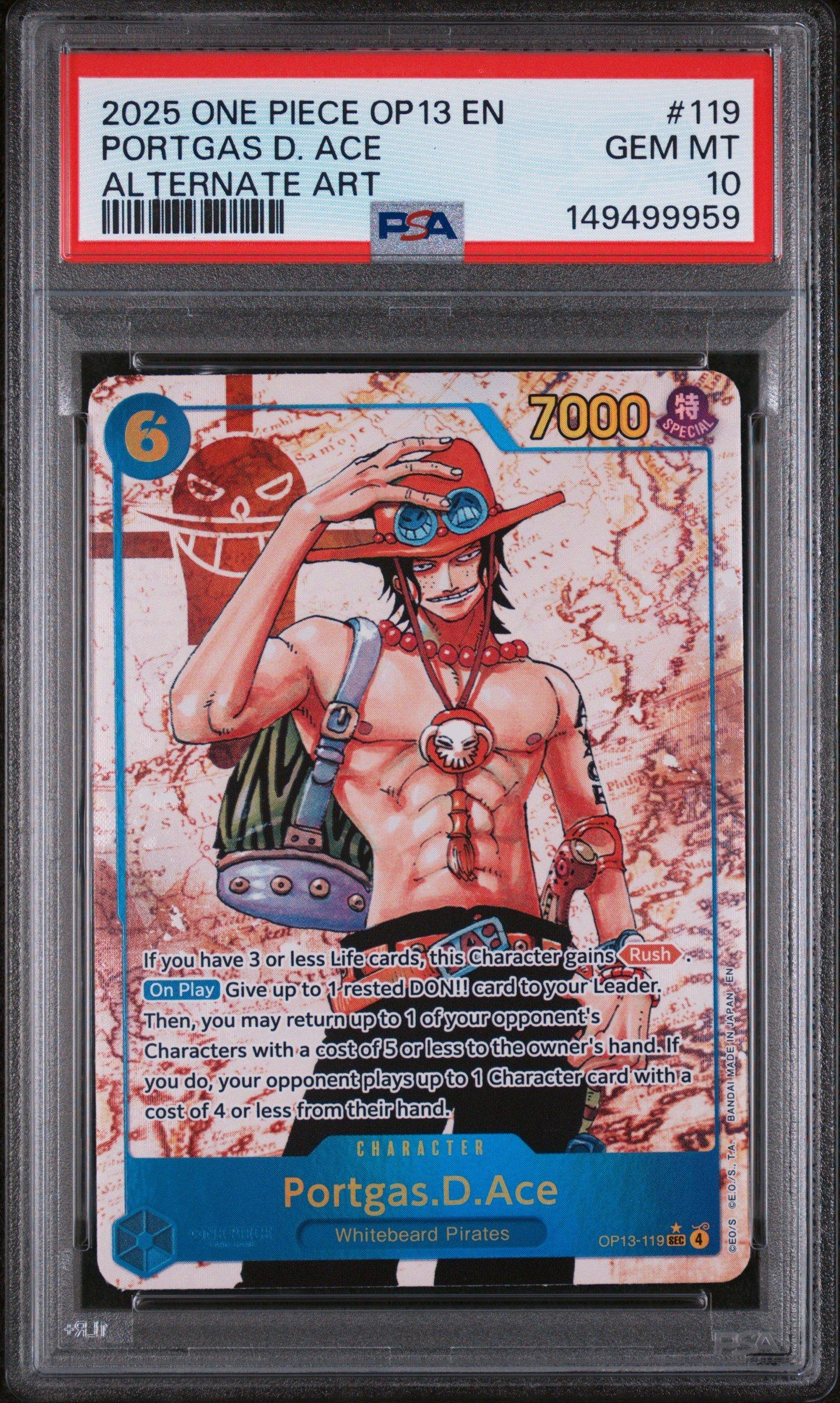 2025 One Piece Op13-carrying On His Will 119 Portgas D. Ace
