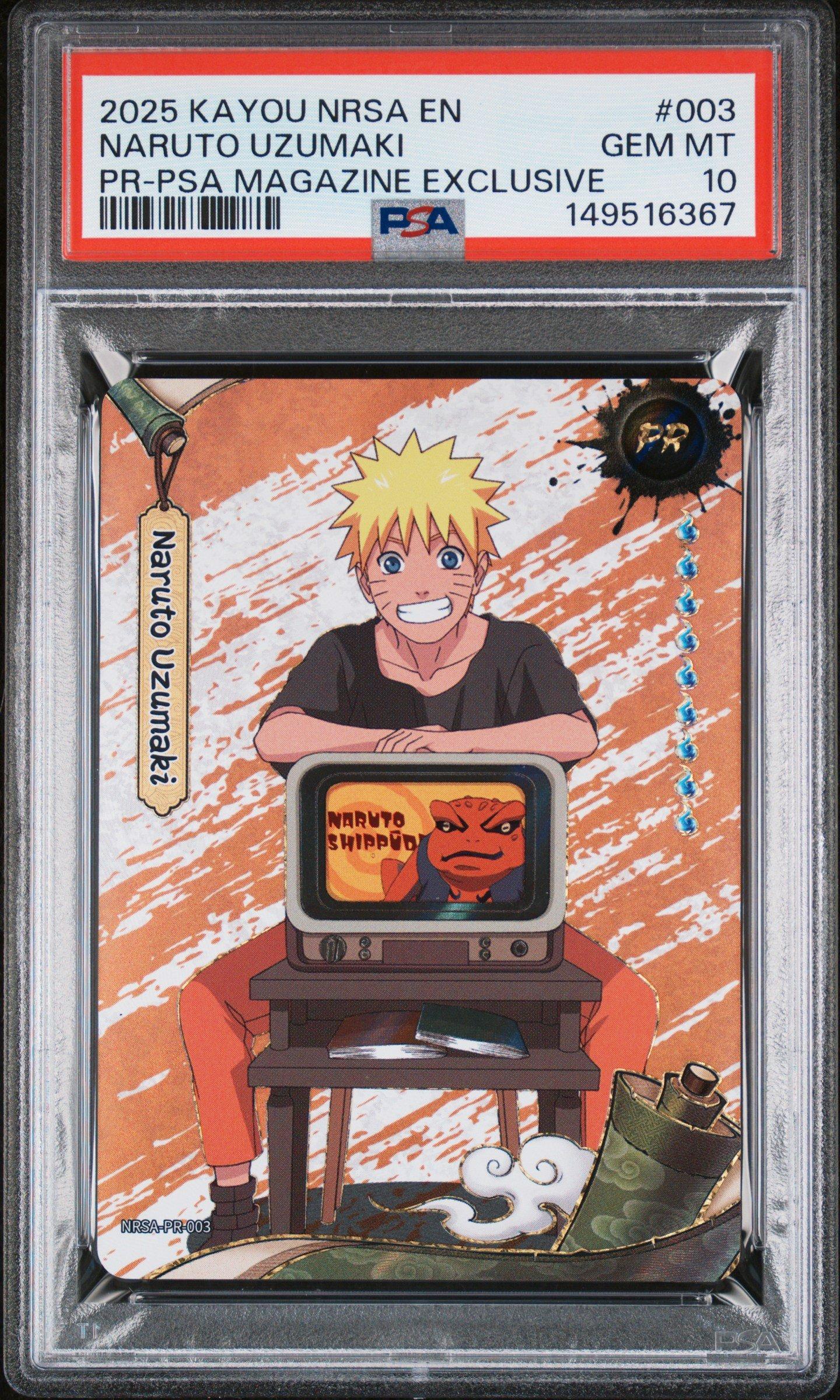2025 Kayou Naruto Smriti Collectible Card Nrsa-chapter Jin English