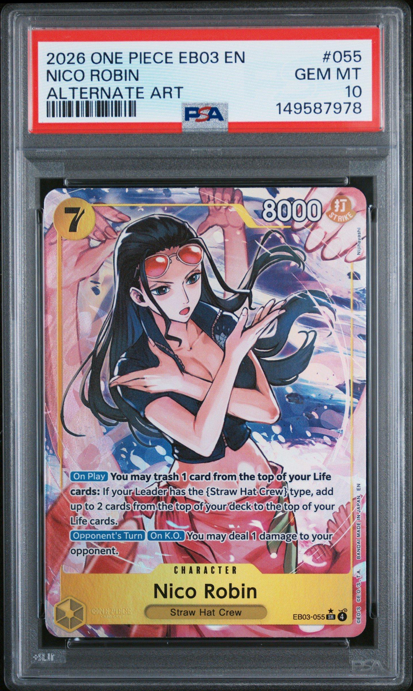 2026 One Piece Eb03-extra Booster -one Piece Heroines Edition- 055