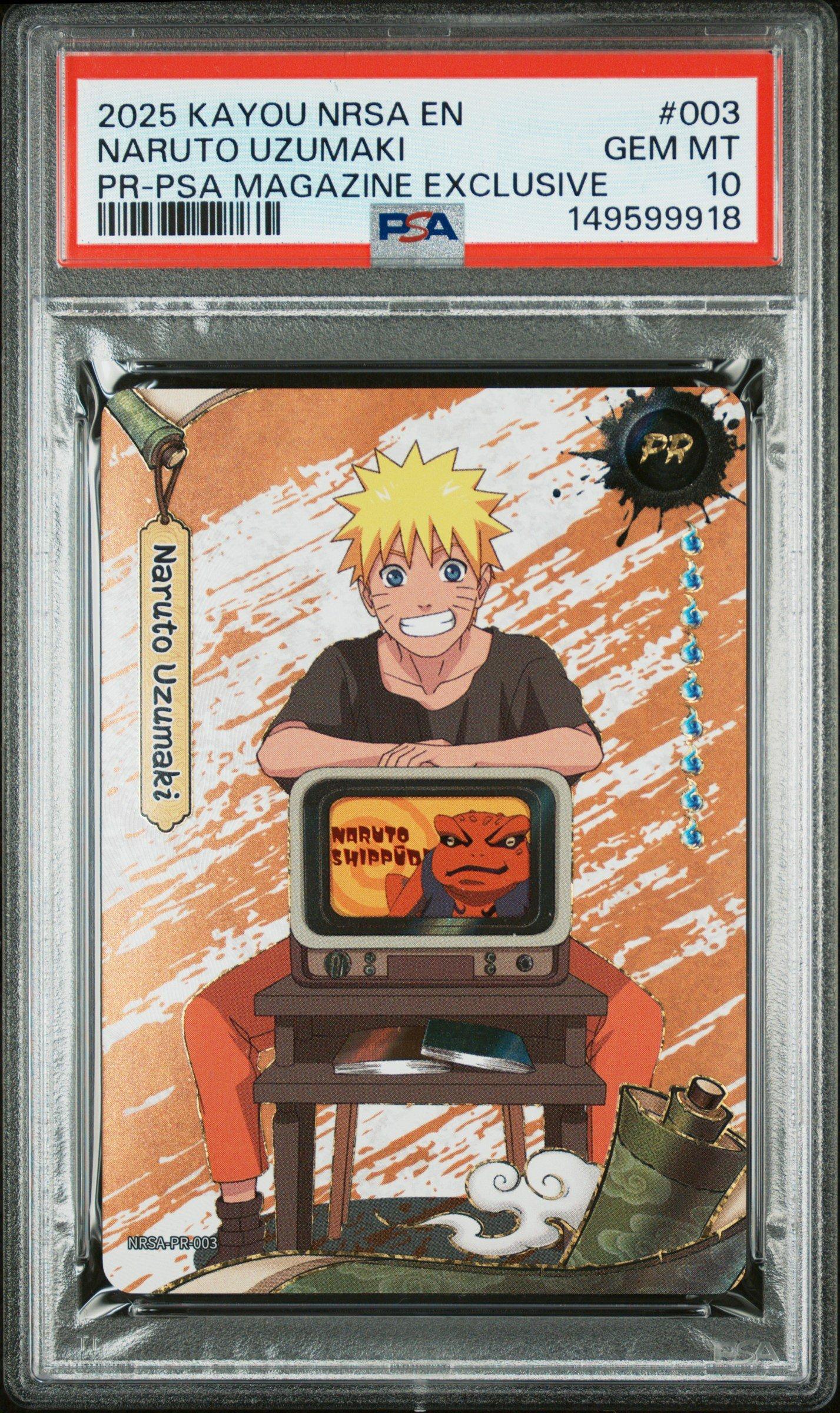 2025 Kayou Naruto Smriti Collectible Card Nrsa-chapter Jin English