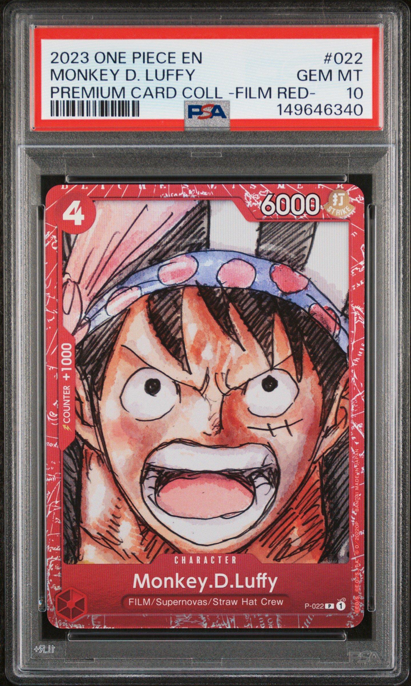 2023 One Piece Premium Card Collection -one Piece Film Red- 022
