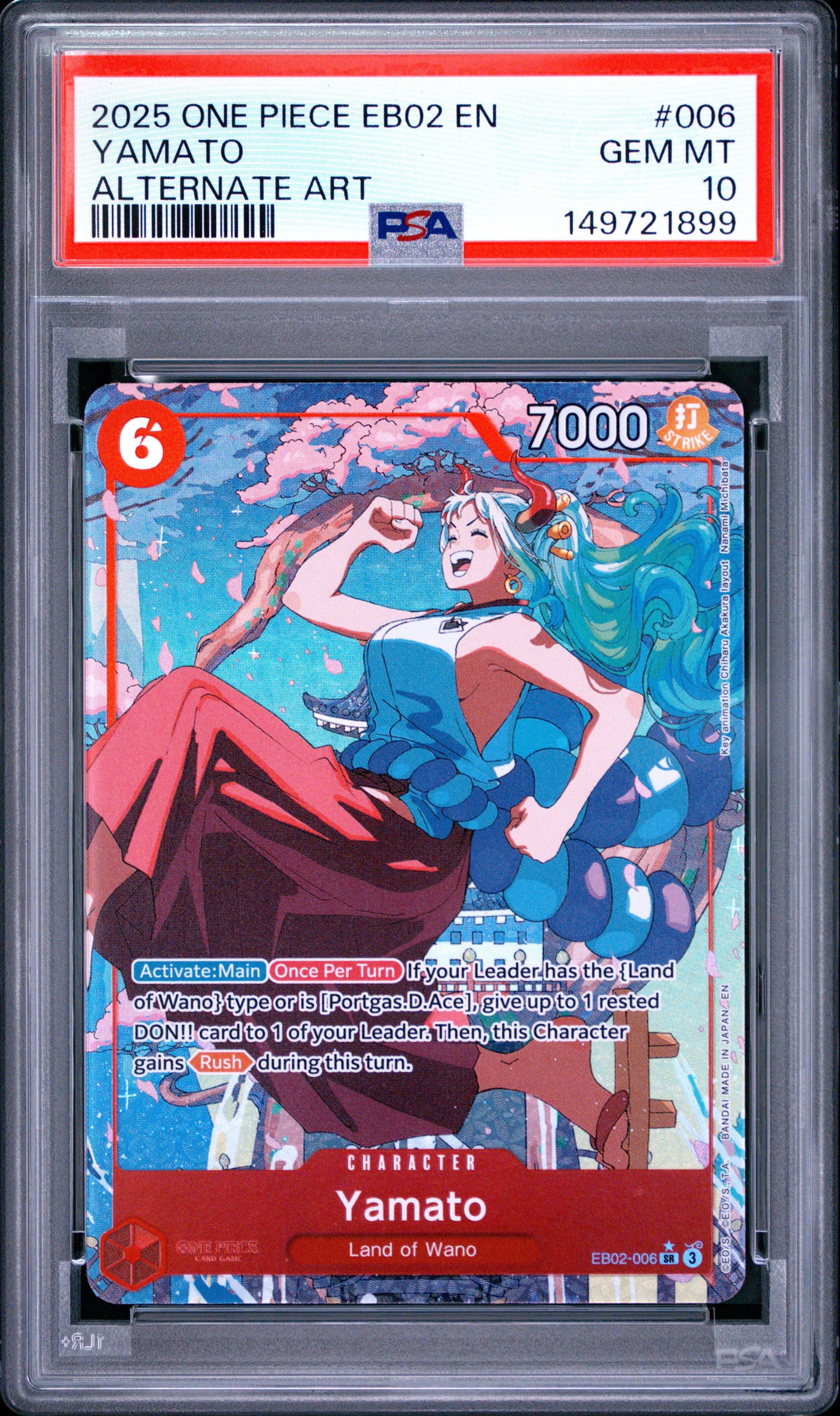2025 One Piece Eb02-extra Booster -anime 25th Collection- 006
