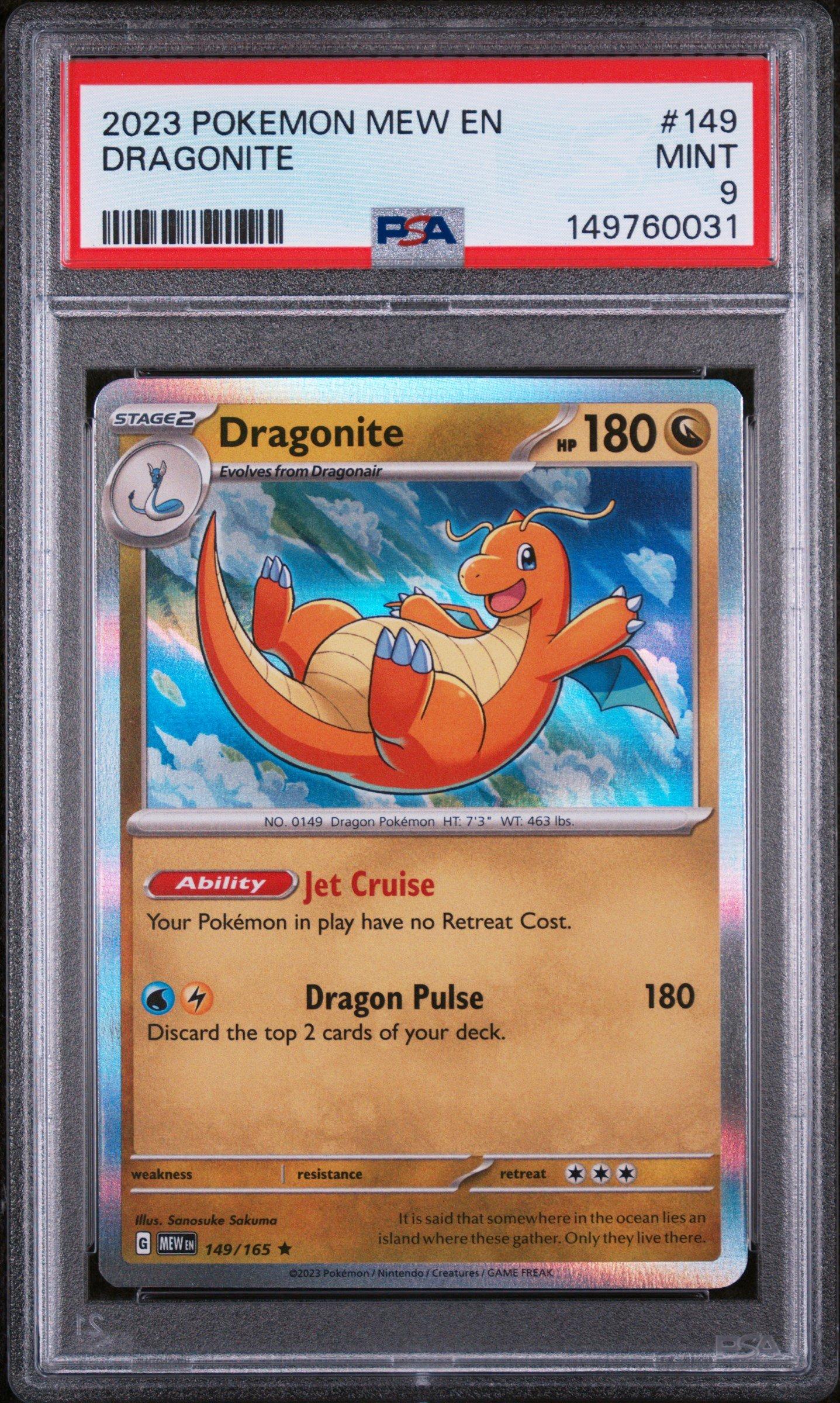 dragonite pokemon card 180 2016 XY Evolutions #106/108  Burbank Cards discard an Energy card attached to the Defending Pokmon 2023 Pokemon Mew En-151 149