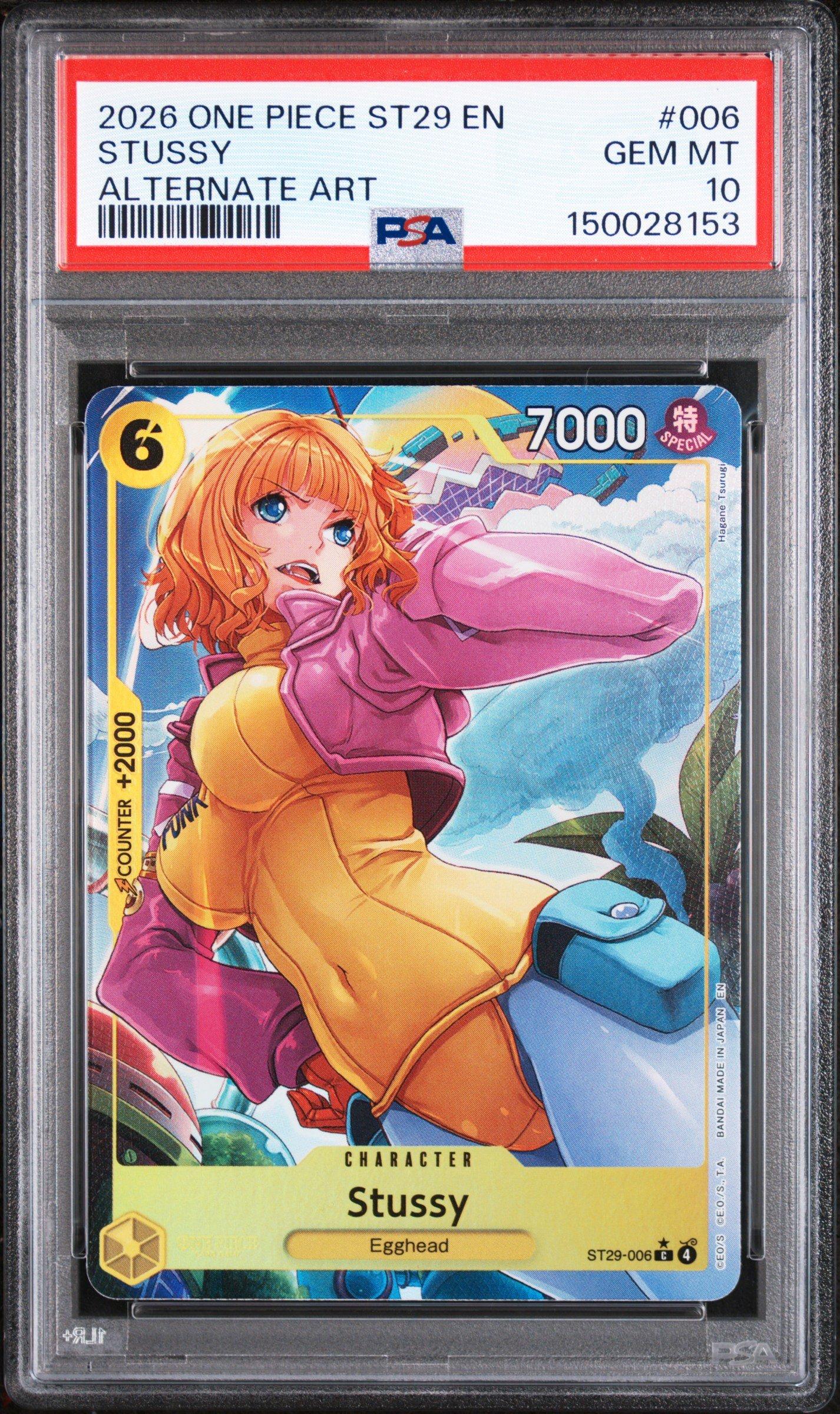 2026 One Piece Starter Deck St29-egghead 006 Stussy Alternate Art