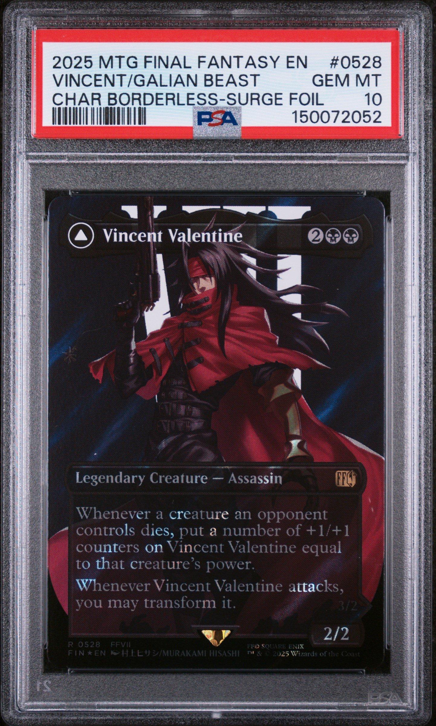 2025 Magic The Gathering Final Fantasy 0528 Vincent Valentine