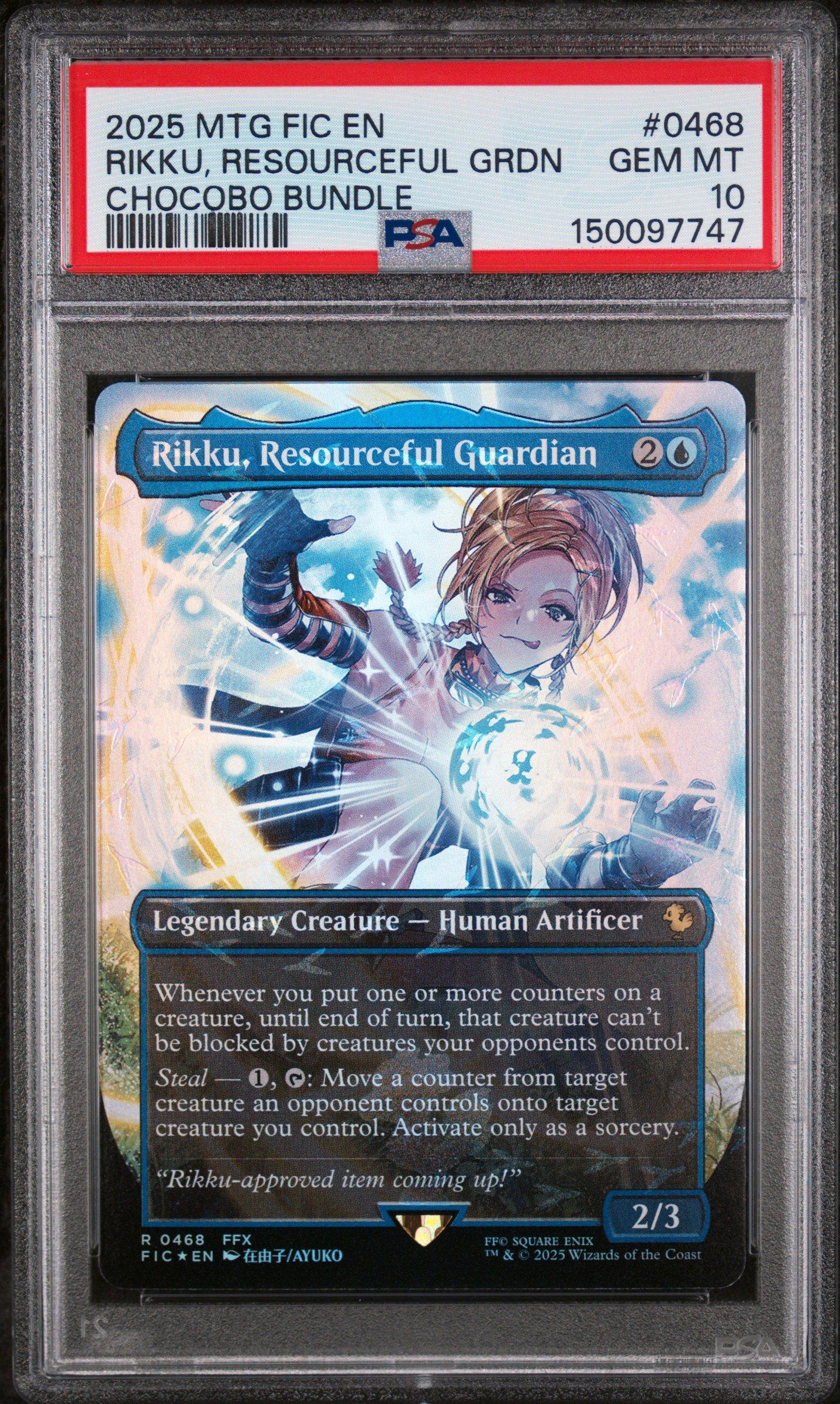 2025 Magic The Gathering Final Fantasy Commander 0468 Rikku
