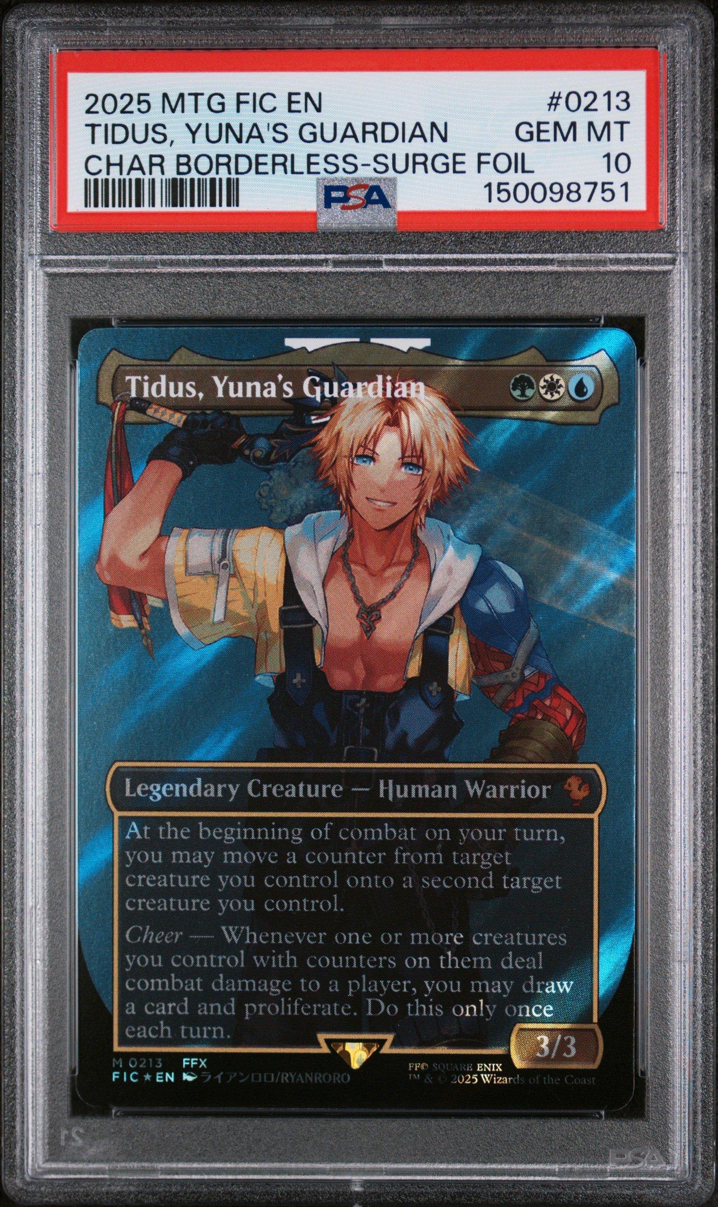 2025 Magic The Gathering Final Fantasy Commander 0213 Tidus