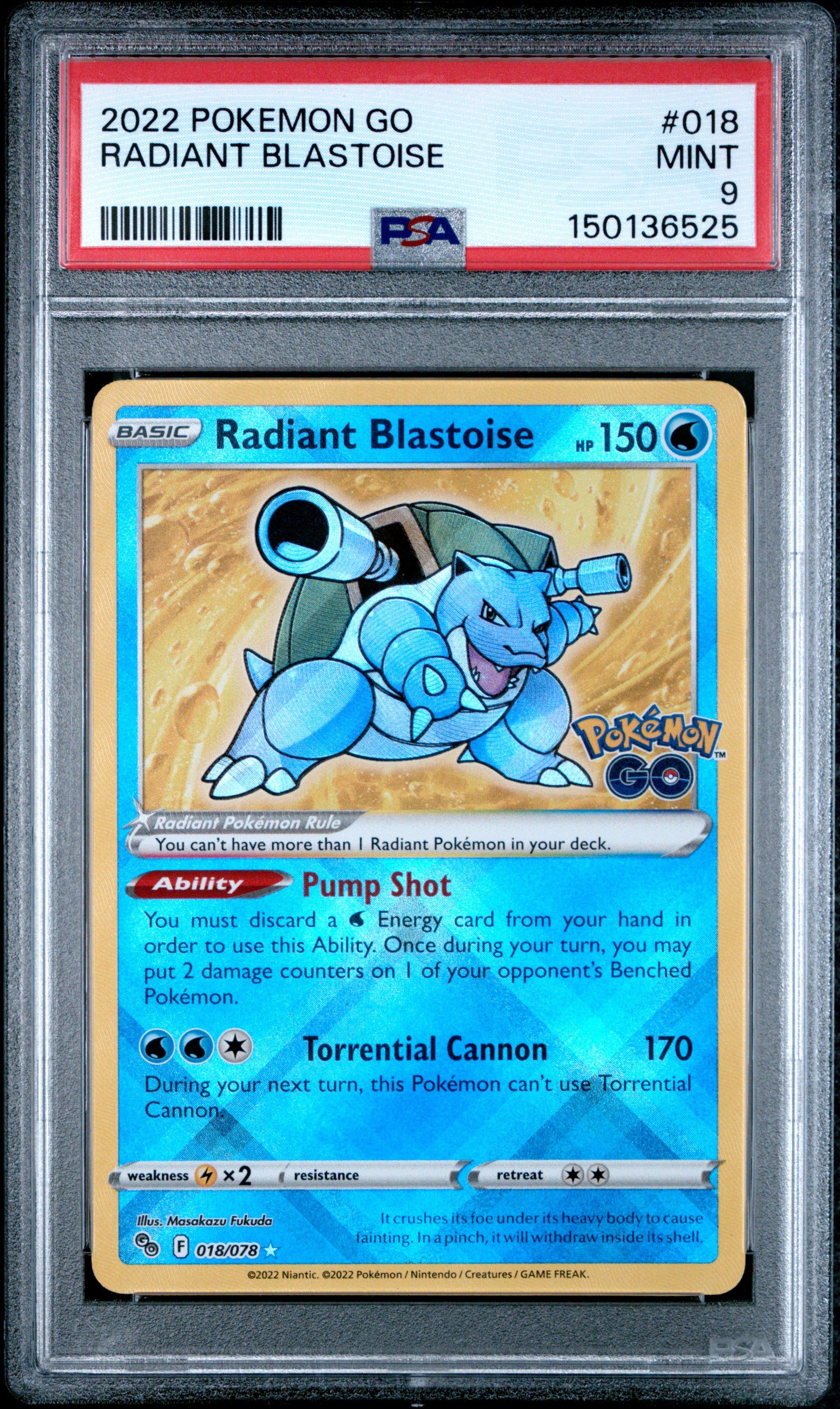 blastoise graded card 2021 Pokemon Celebrations Classic Collection 2 Blastoise-holo PSA 9 Graded  Card