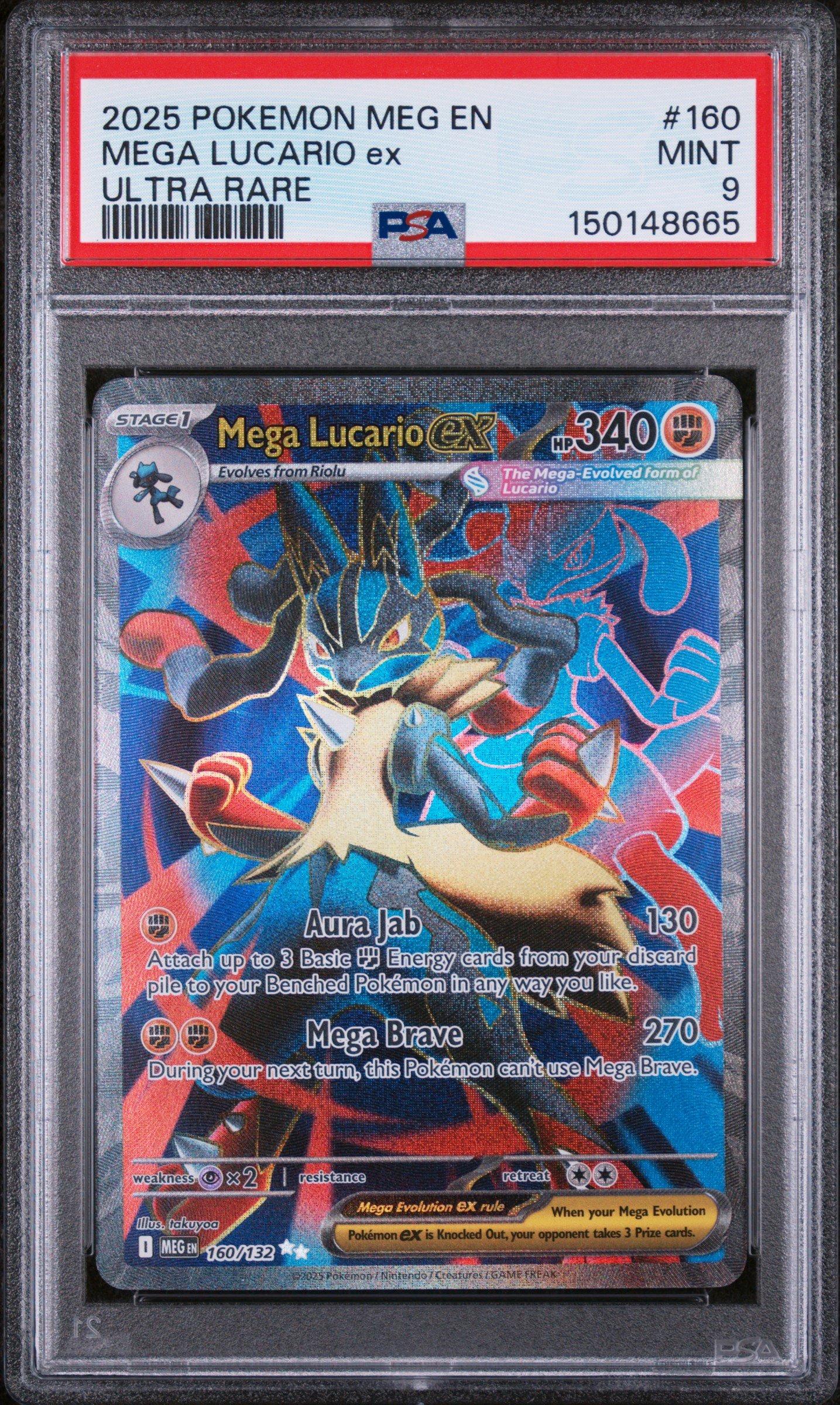 pokemon card m lucario ex (55a/124) (Alternate Art Promo) [XY: Furious Fists] Description coming soon... Mega Lucario Ex #188 Prices