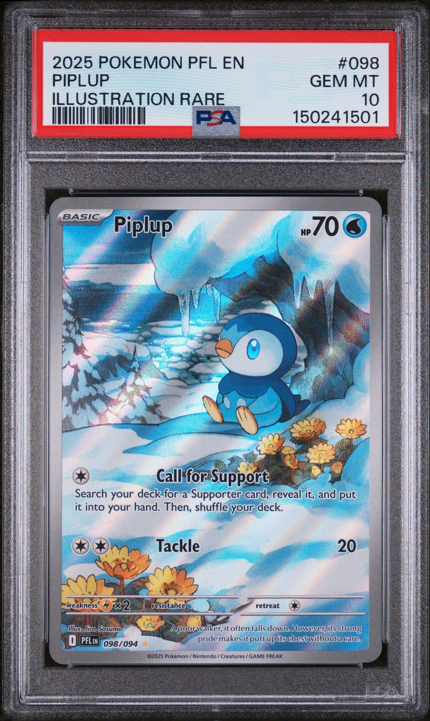 2021 ポケモンカード Piplup PSA 10 #232 PSA 10 Pokemon Card Piplup Promo 232/S-P Project Piplup 25th