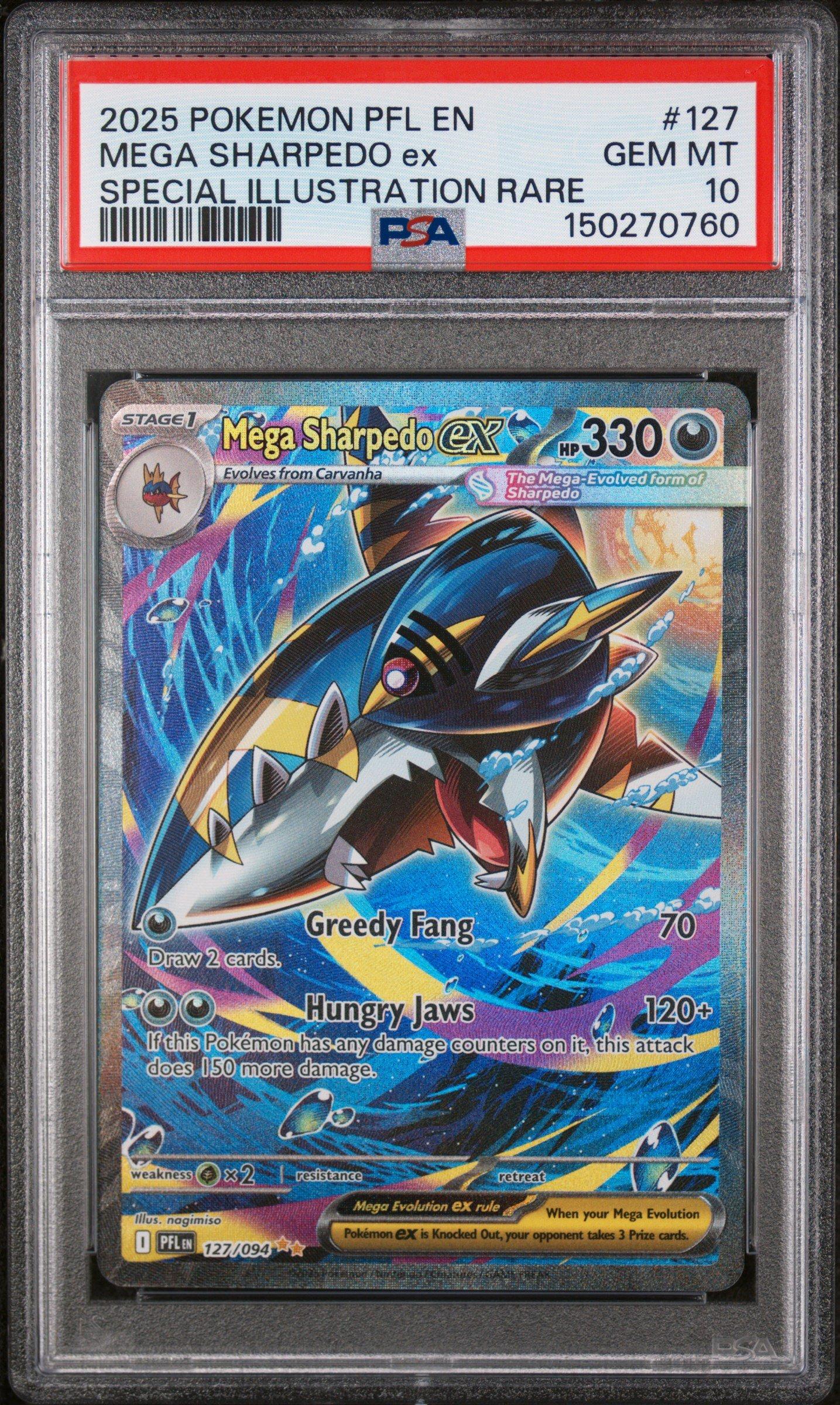 sharkpedo pokemon card Sun & Moon Guardians Rising Rare Sharpedo #28 Captured in a crystal Sharpedo cards – TCG Collector
