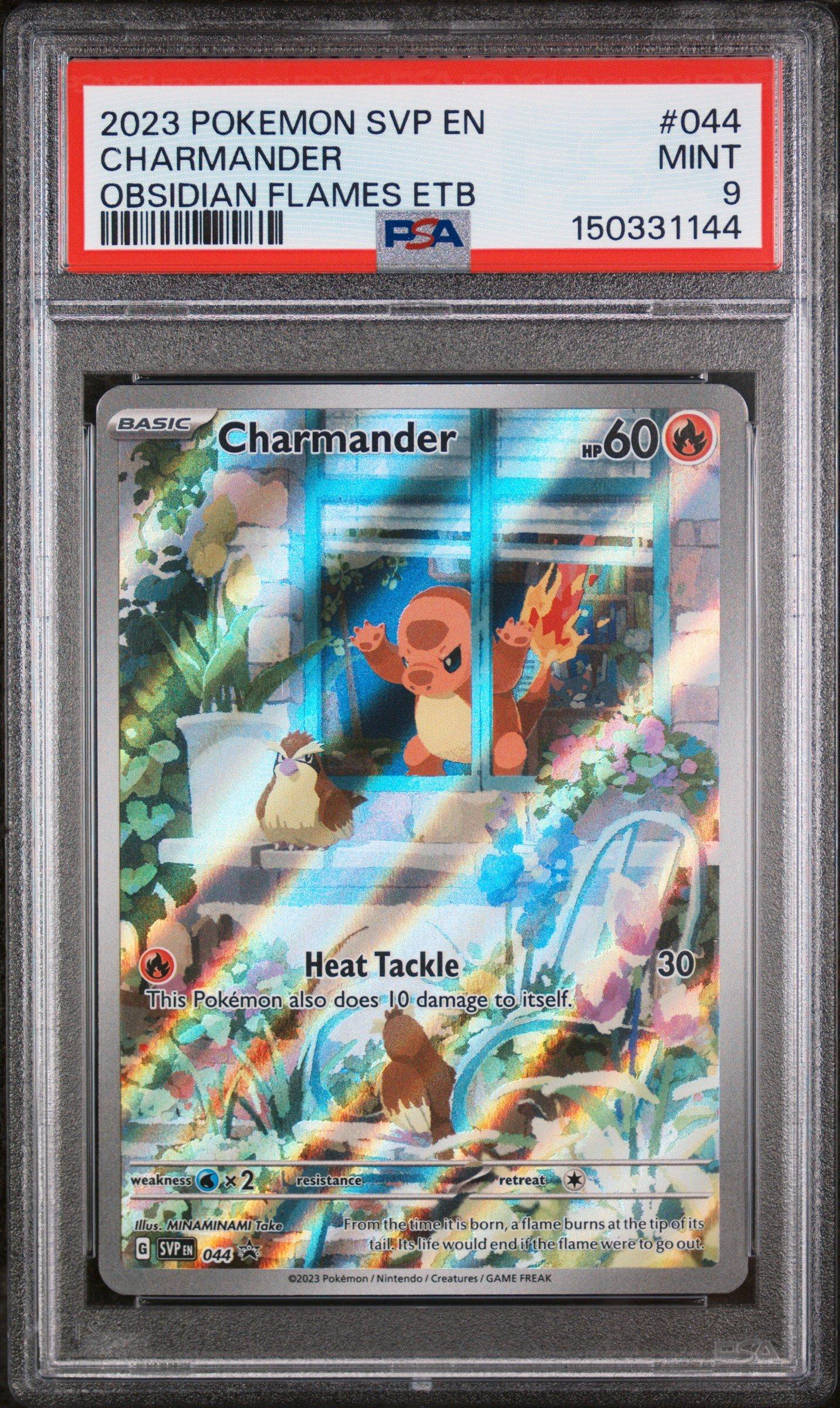 2023 Pokemon Svp En-sv Black Star Promo 044 Charmander Obsidian