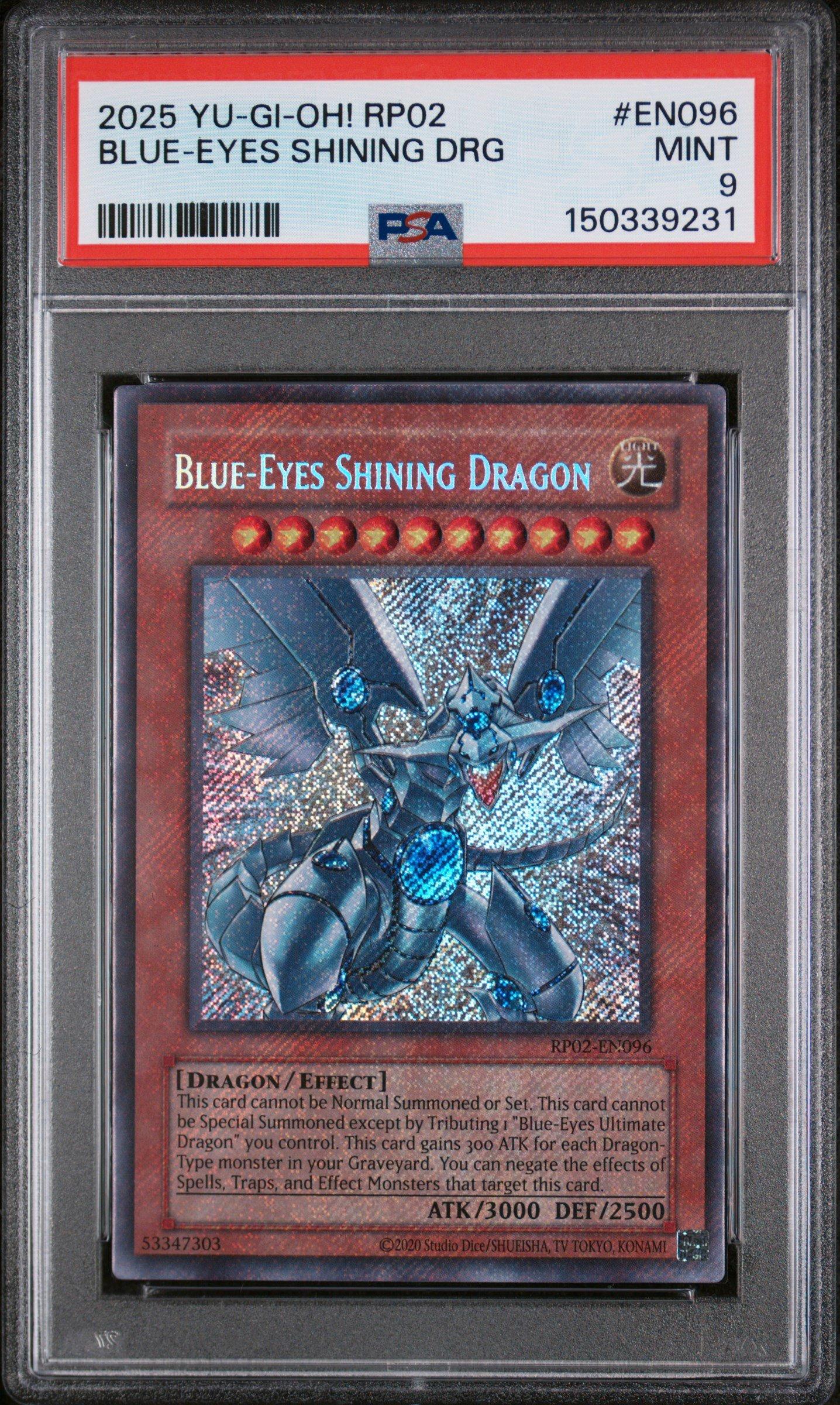 2025 Yu-gi-oh! Rp02-retro Pack 2 En096 Blue-eyes Shining Dragon