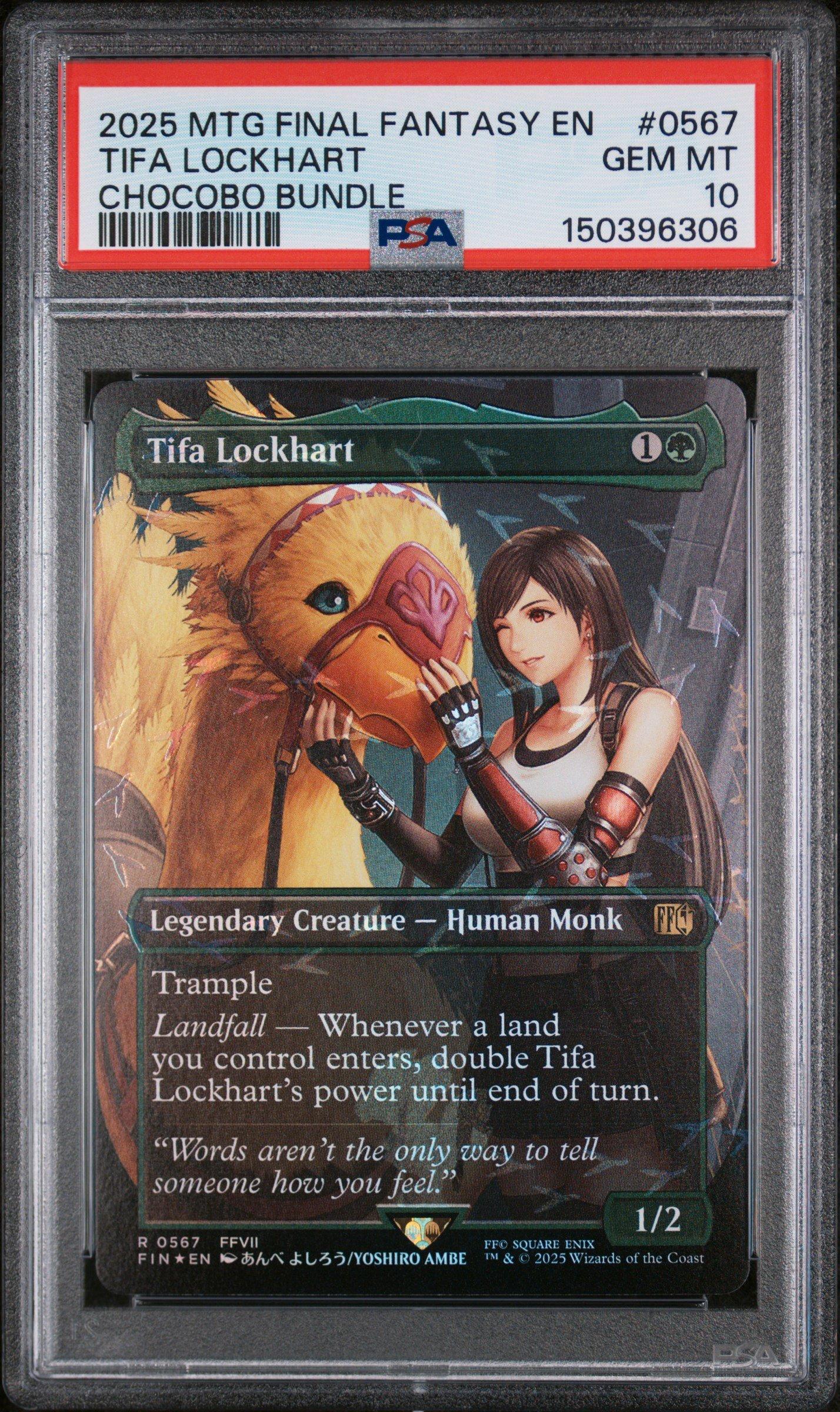 2025 Magic The Gathering Final Fantasy 0567 Tifa Lockhart Chocobo