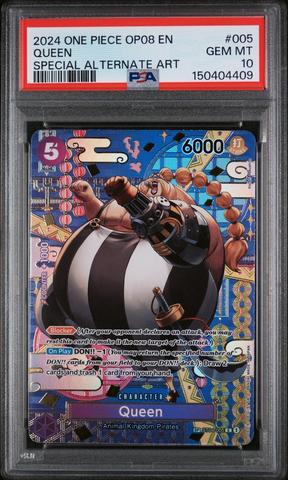 2024 One Piece Op08-two Legends 005 Queen Special Alternate Art