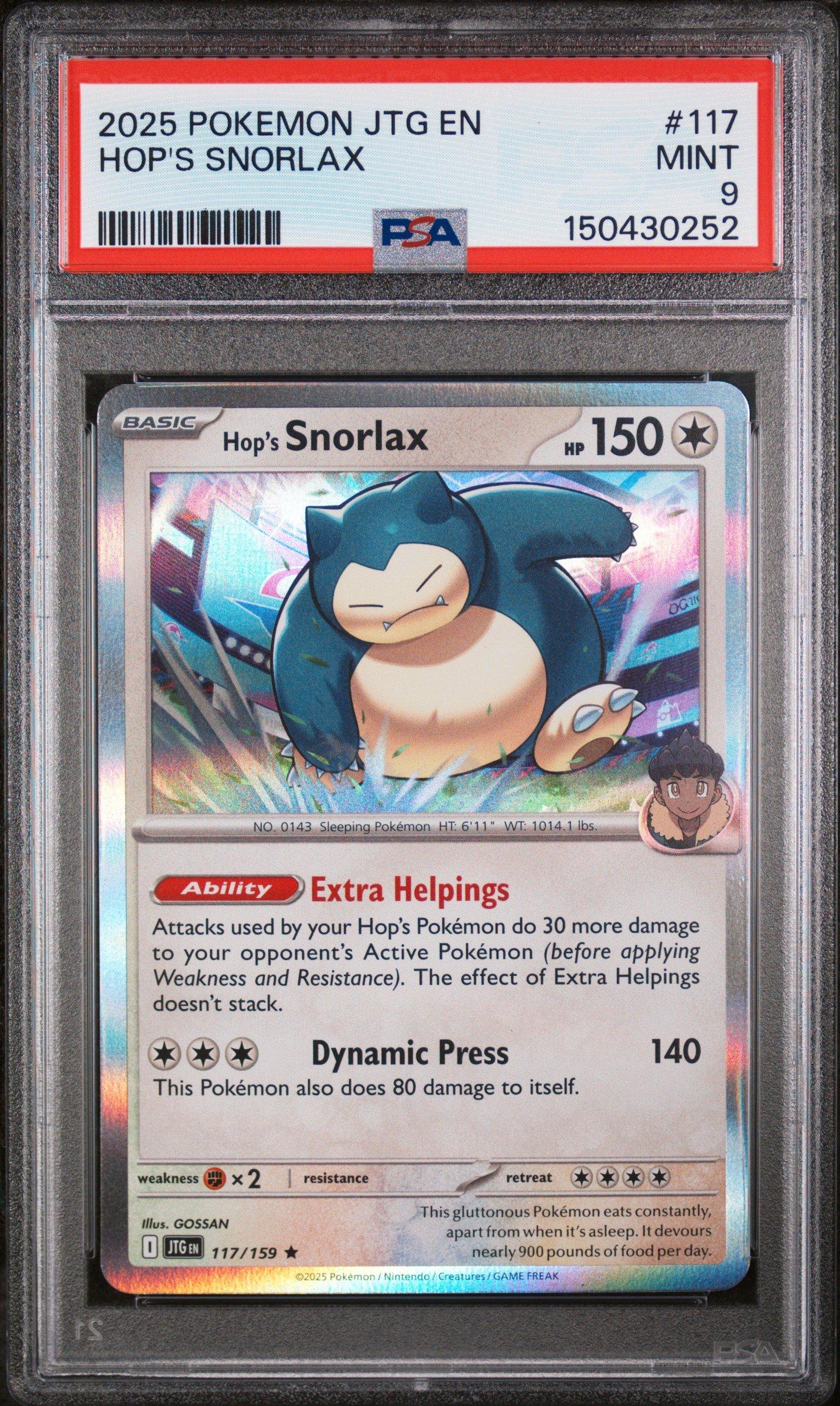 graded snorlax card graded snorlax card CGC 10 Japanese Snorlax VMAX Rainbow (Graded Card)   Phurion