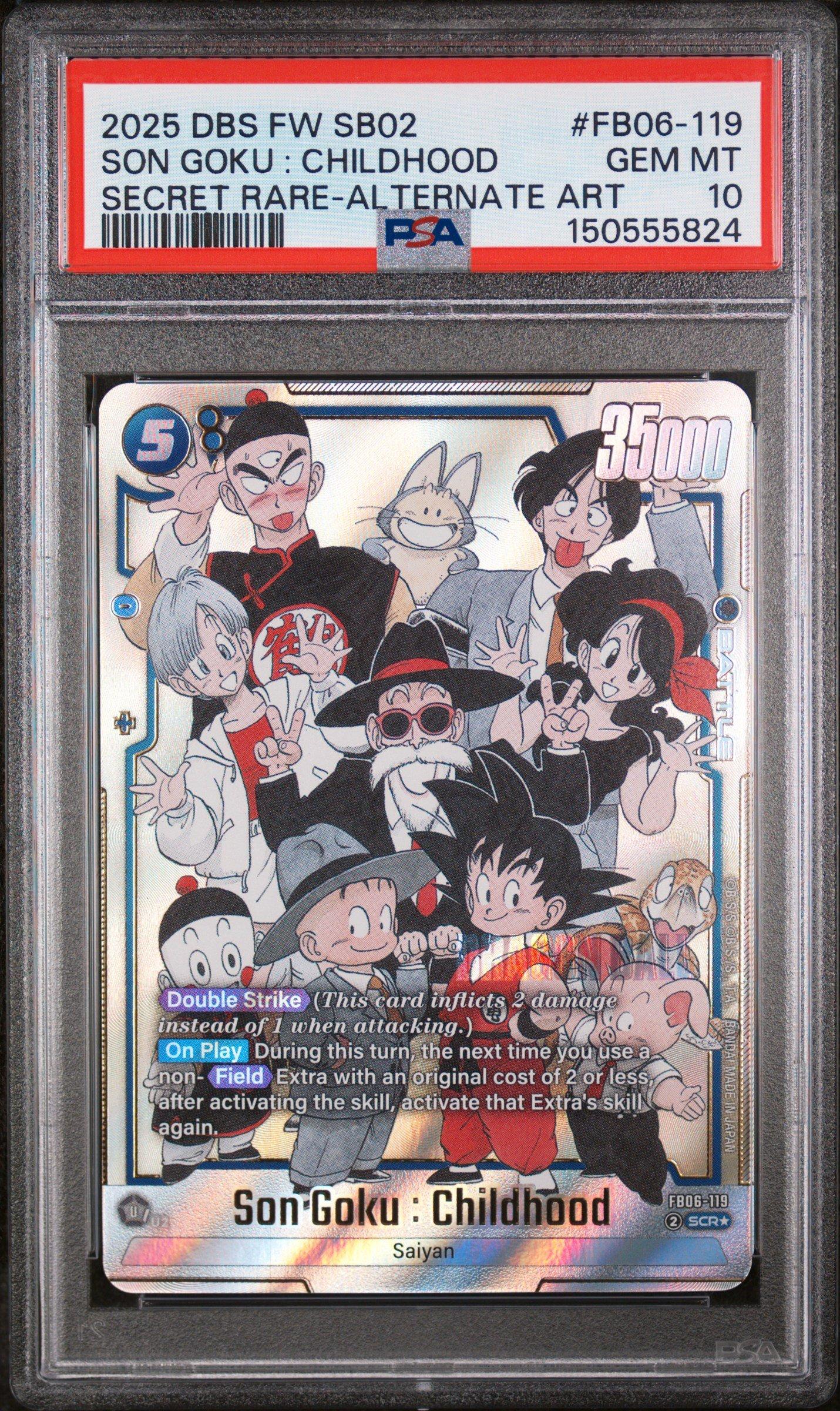 2025 Dragon Ball Super Card Game Fusion World Manga Booster 02