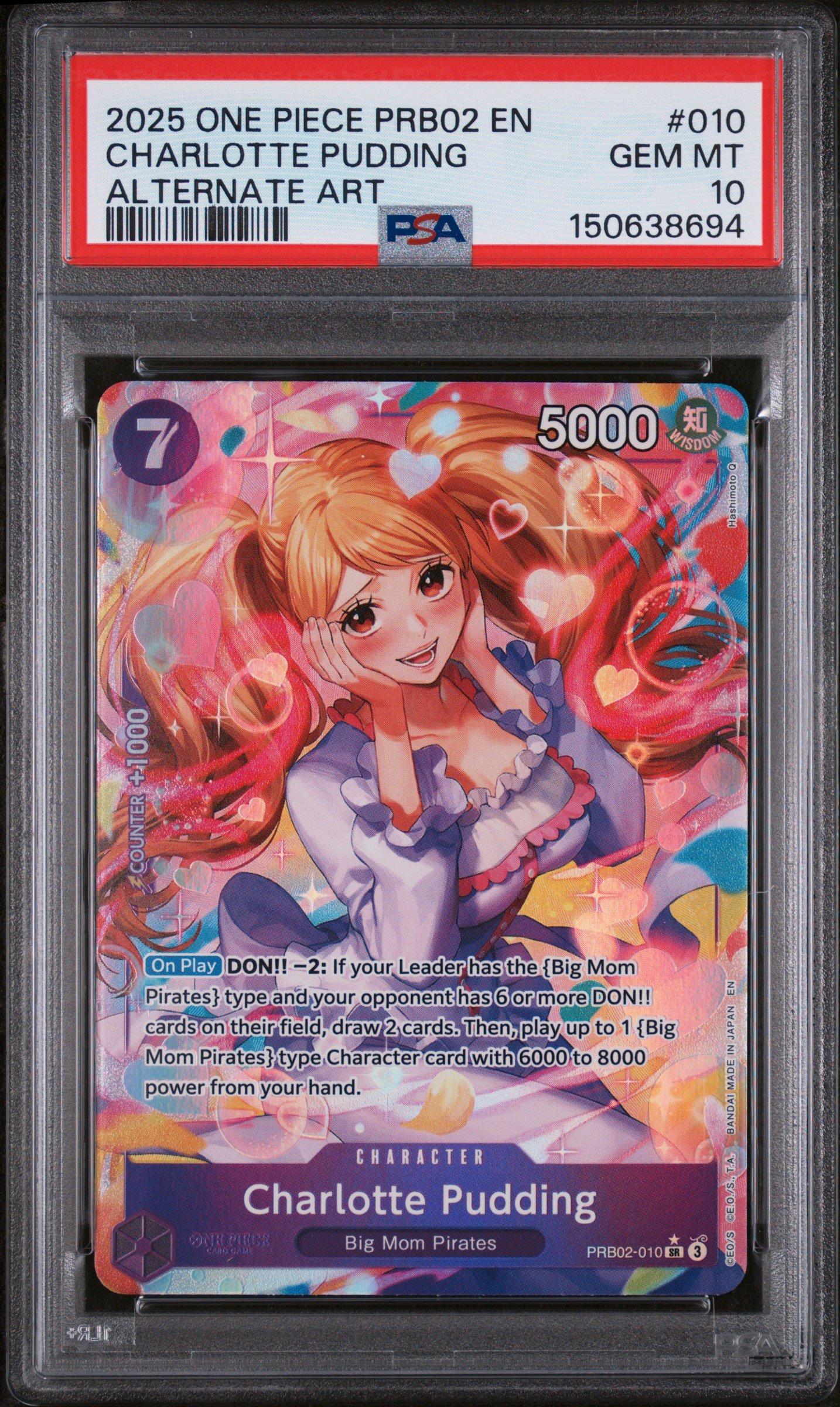 2025 One Piece Prb02-premium Booster -one Piece Card The Best- Vol