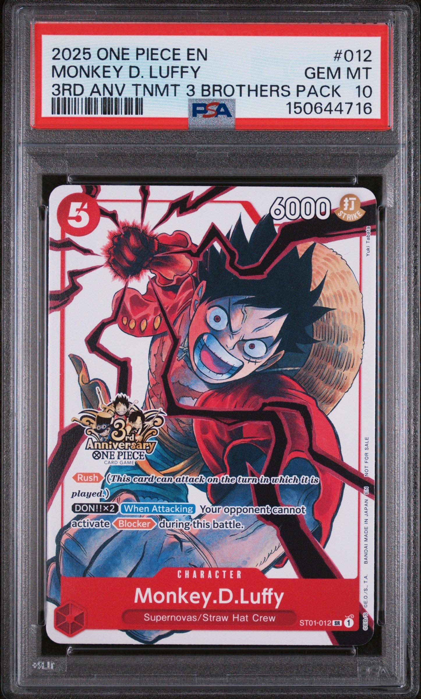2025 One Piece 3rd Anniversary Tournament 3 Brothers Pack 012